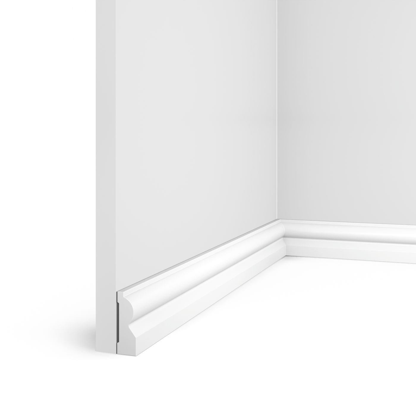 Плинтус B55 Hiwood 55мм×18,5мм×2м