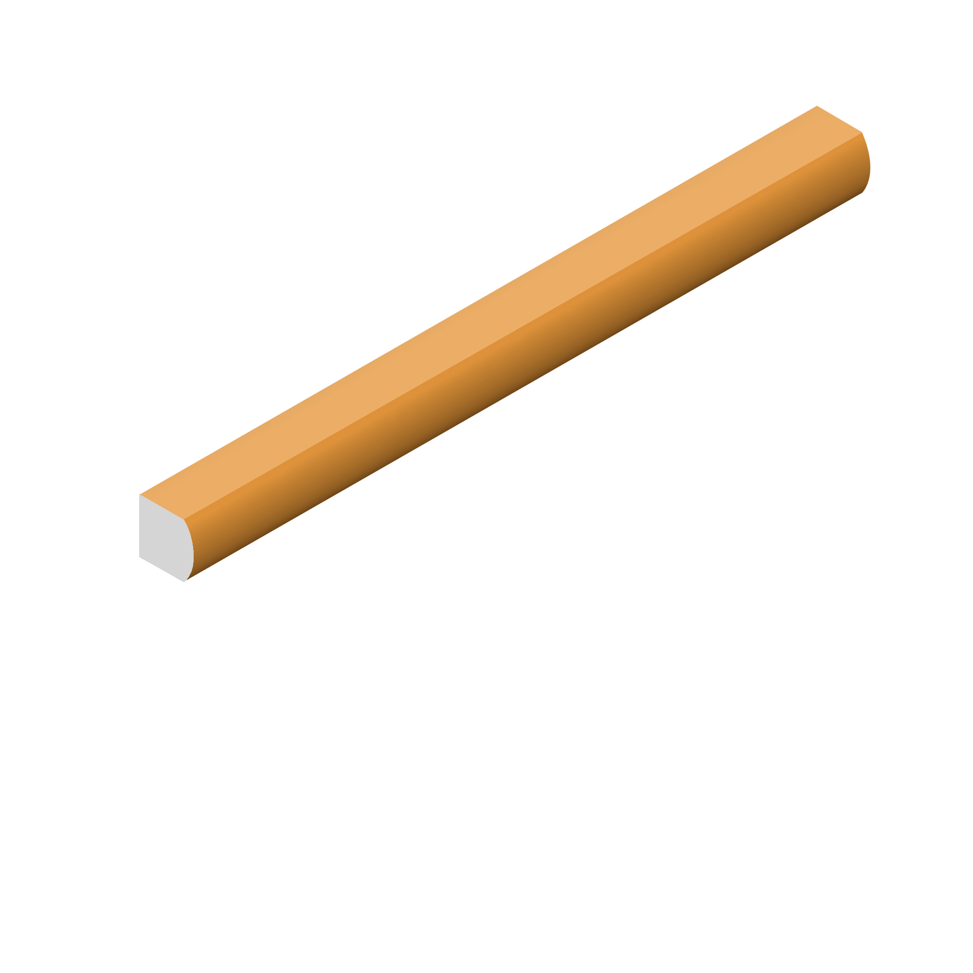Молдинг D15V2 Y5 Hiwood 15мм×15мм×2,7м