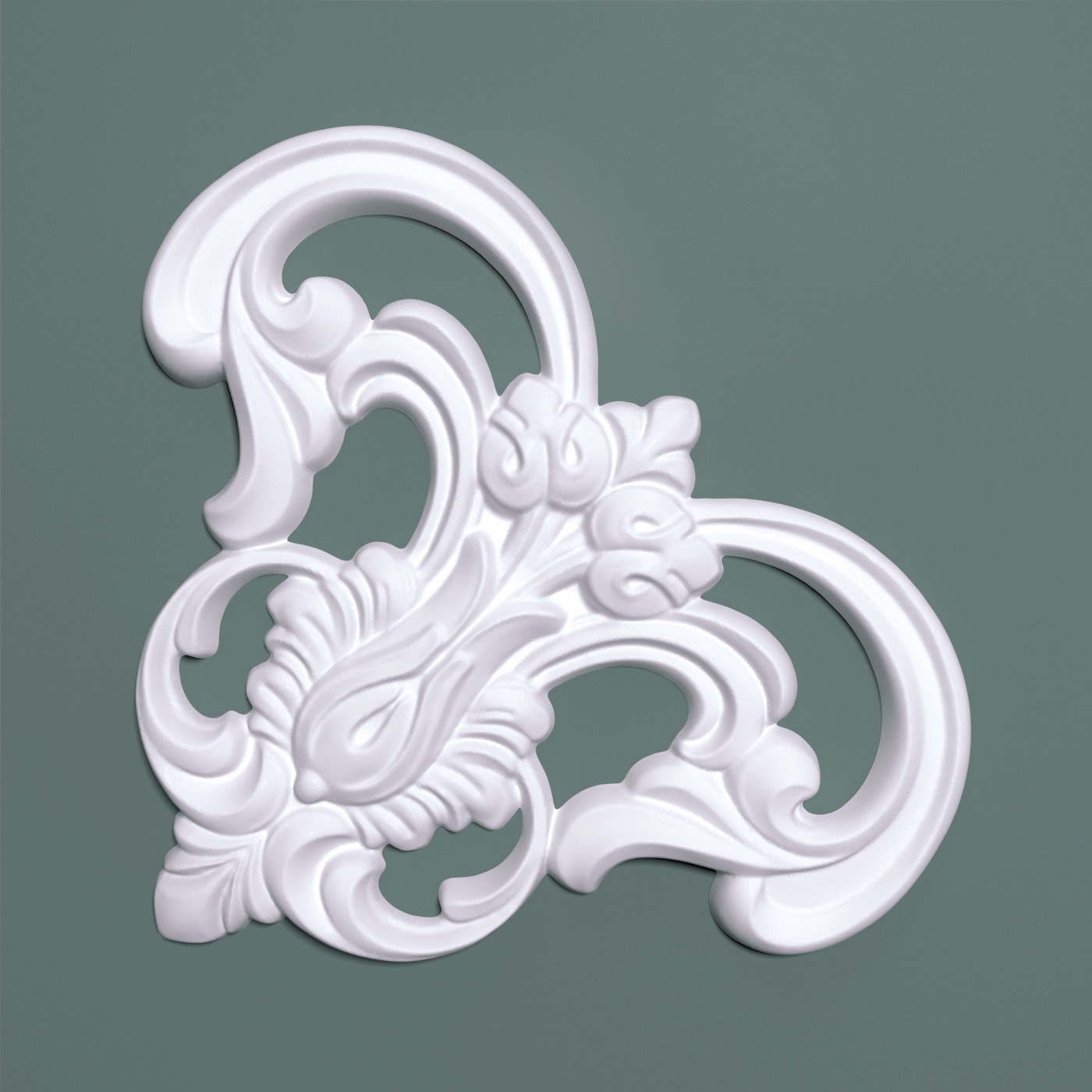 Угол декоративный УУ2 Bello Deco к молдингу 160×160мм