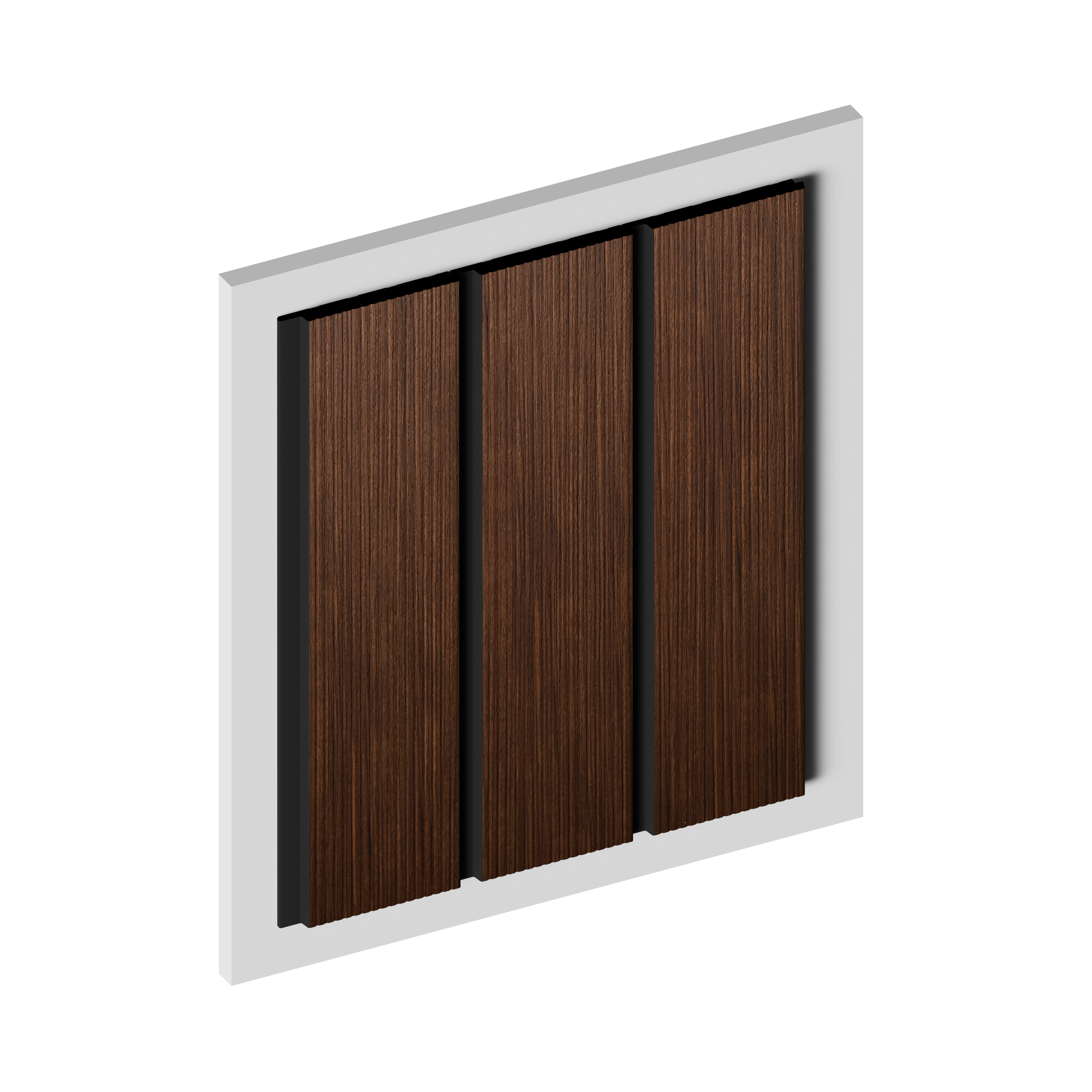 Панель декоративная LV127L BR396 Hiwood 120мм×12мм×2.7м