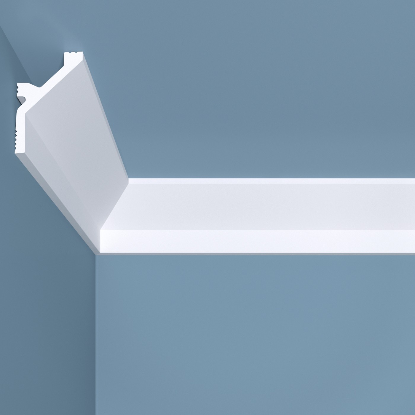 Карниз потолочный К12 Bello Deco 60мм×40мм×2м