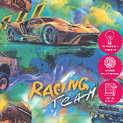 Обои HC72349-36 Home color Racing Team Home color коллекция Racing Team производства РОССИЯ в интернет-магазине Обоитрейд