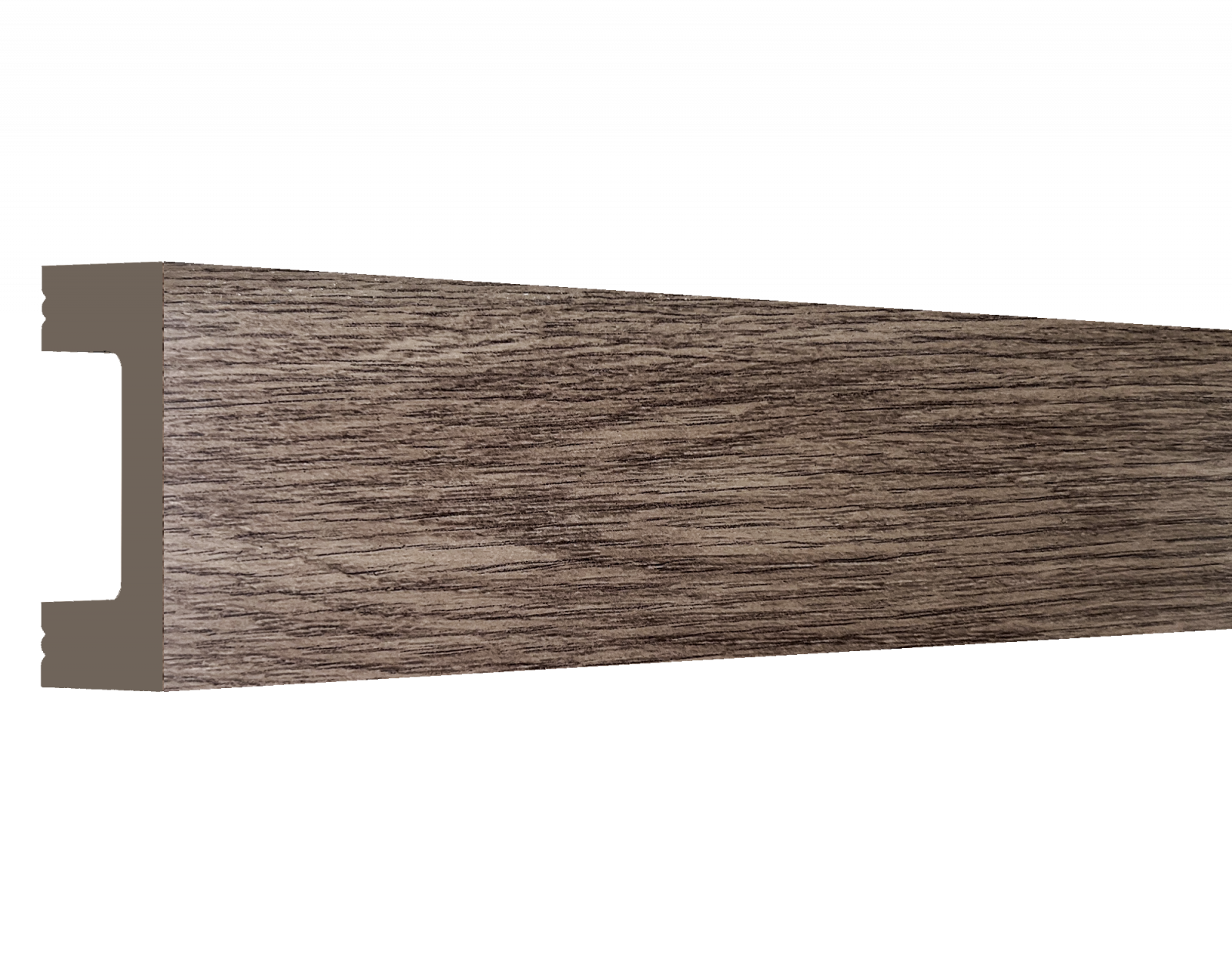 Молдинг МЛ 18/2,6 Bello Deco Дикий дуб 40мм×15мм×2,6м