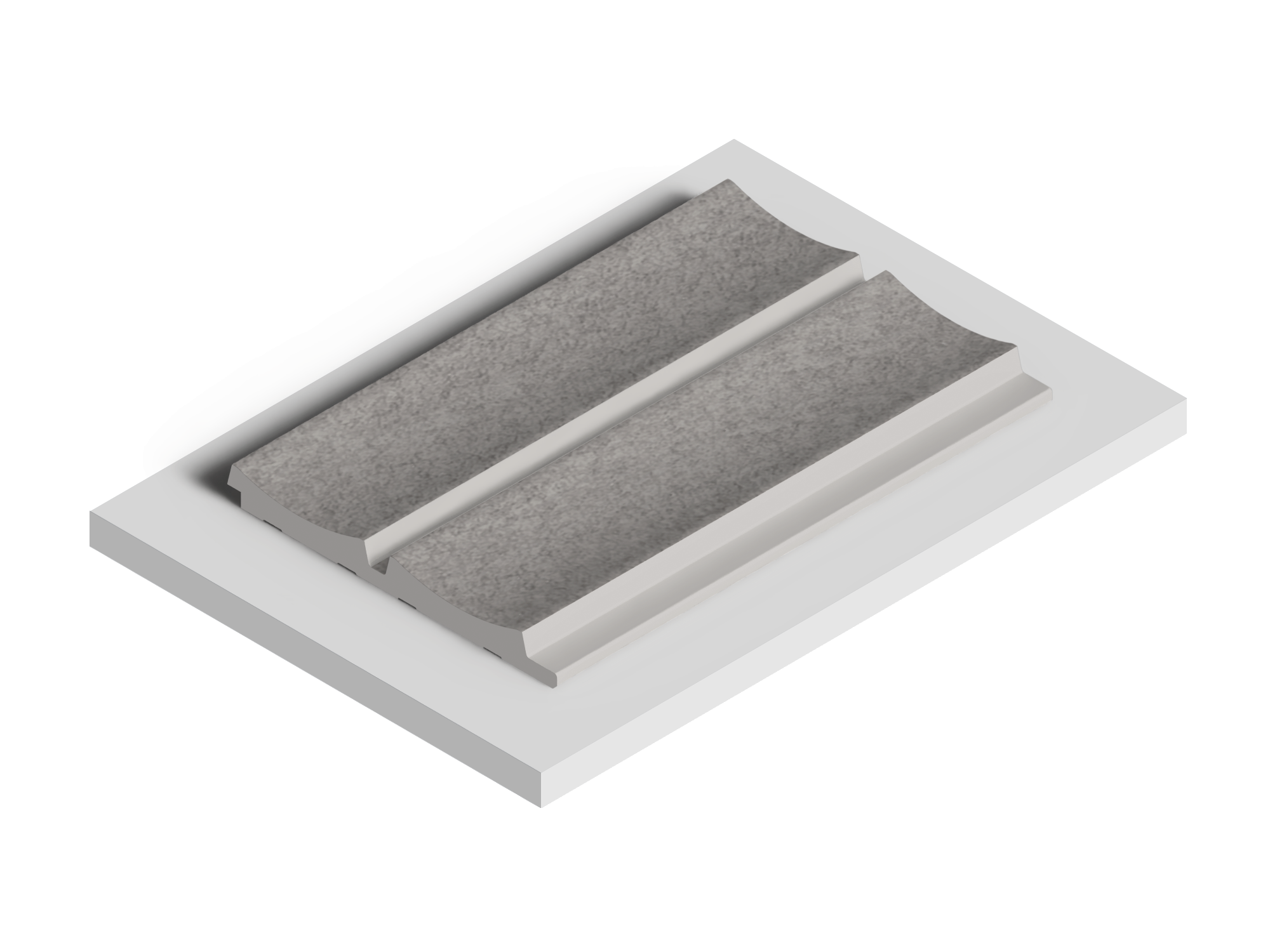 Панель декоративная LV125 GR5 Hiwood 120мм×12мм×2.7м