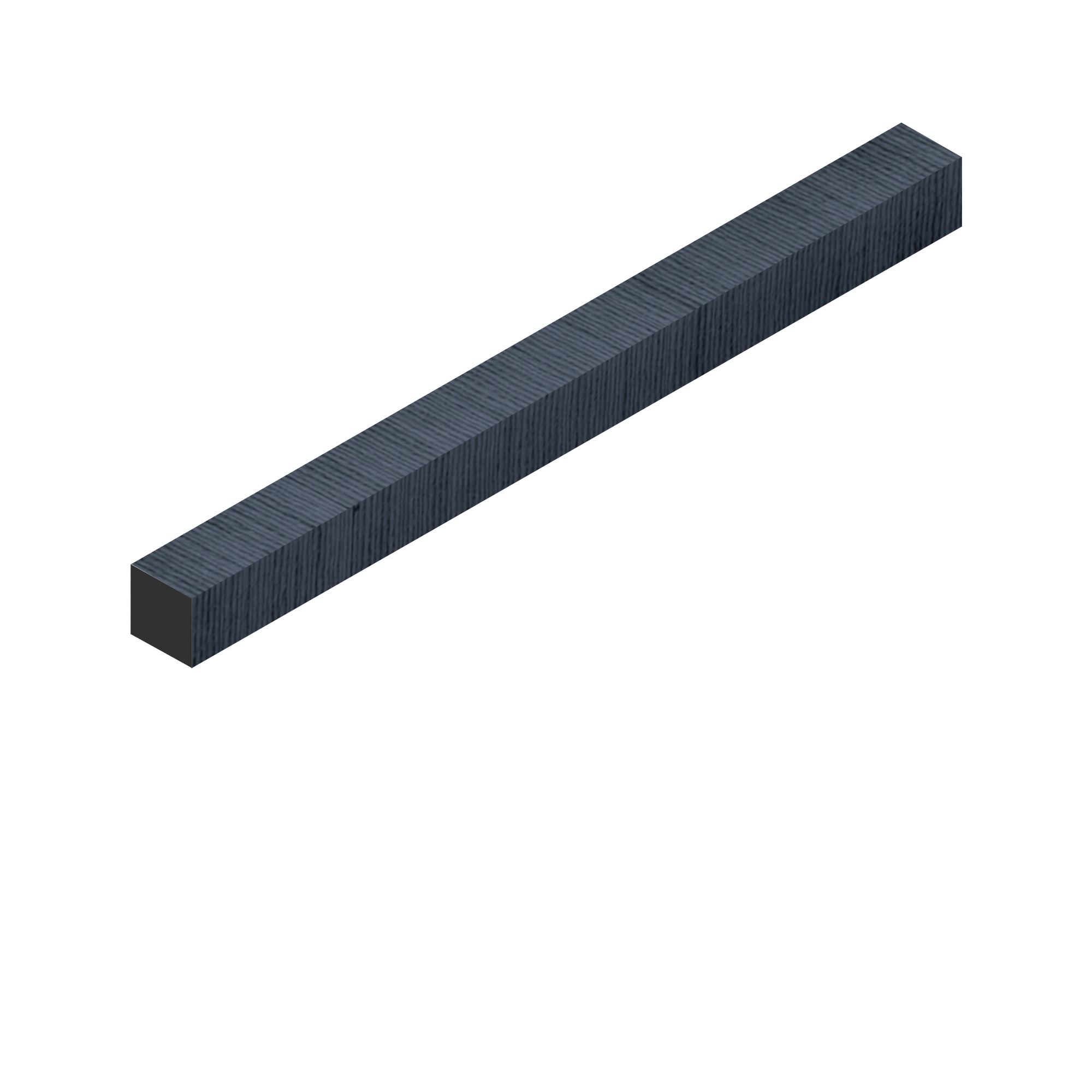 Молдинг D12V1 BU20 Hiwood 12мм×12мм×2,7м