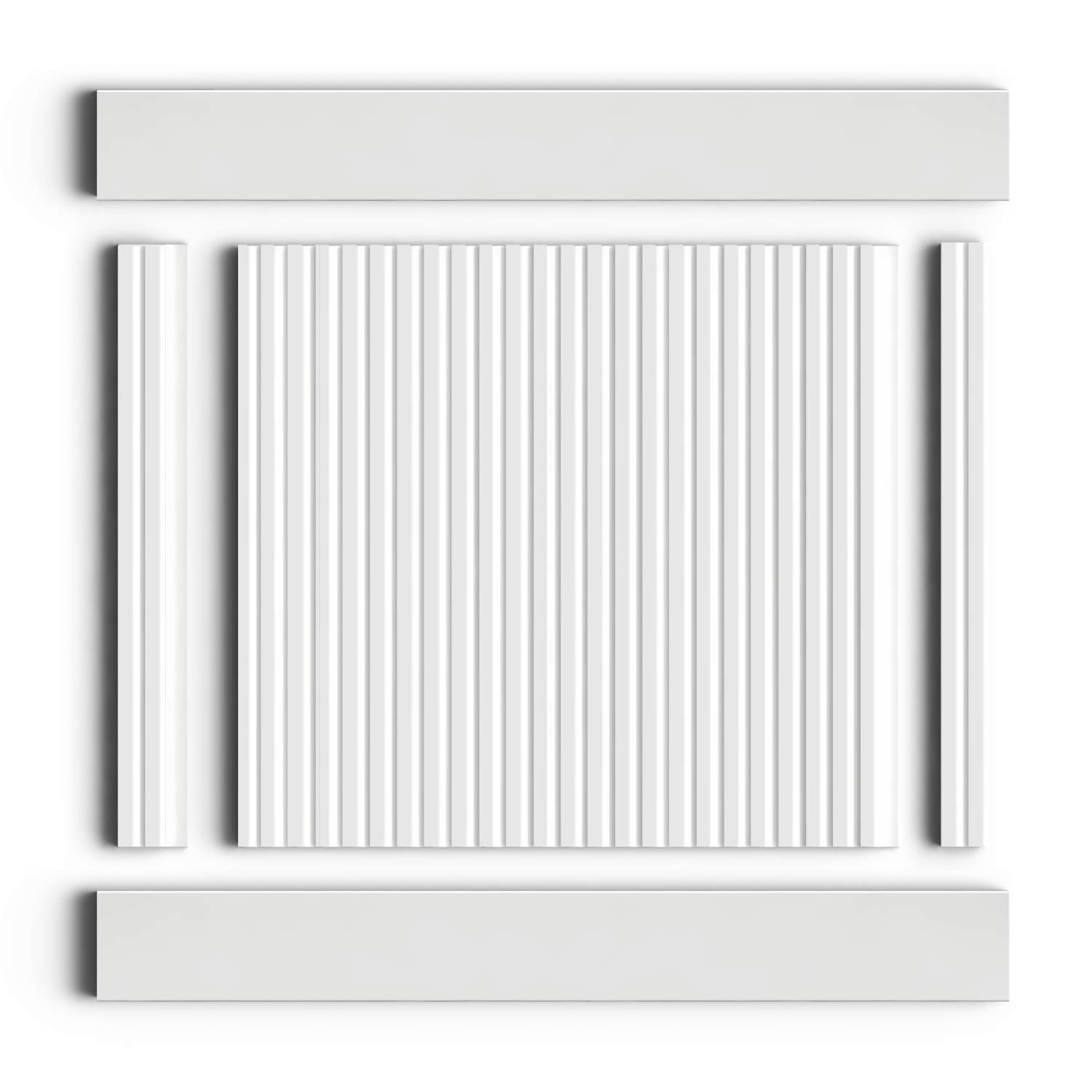 Панель декоративная LV129 NP Hiwood 120мм×12мм×2.7м