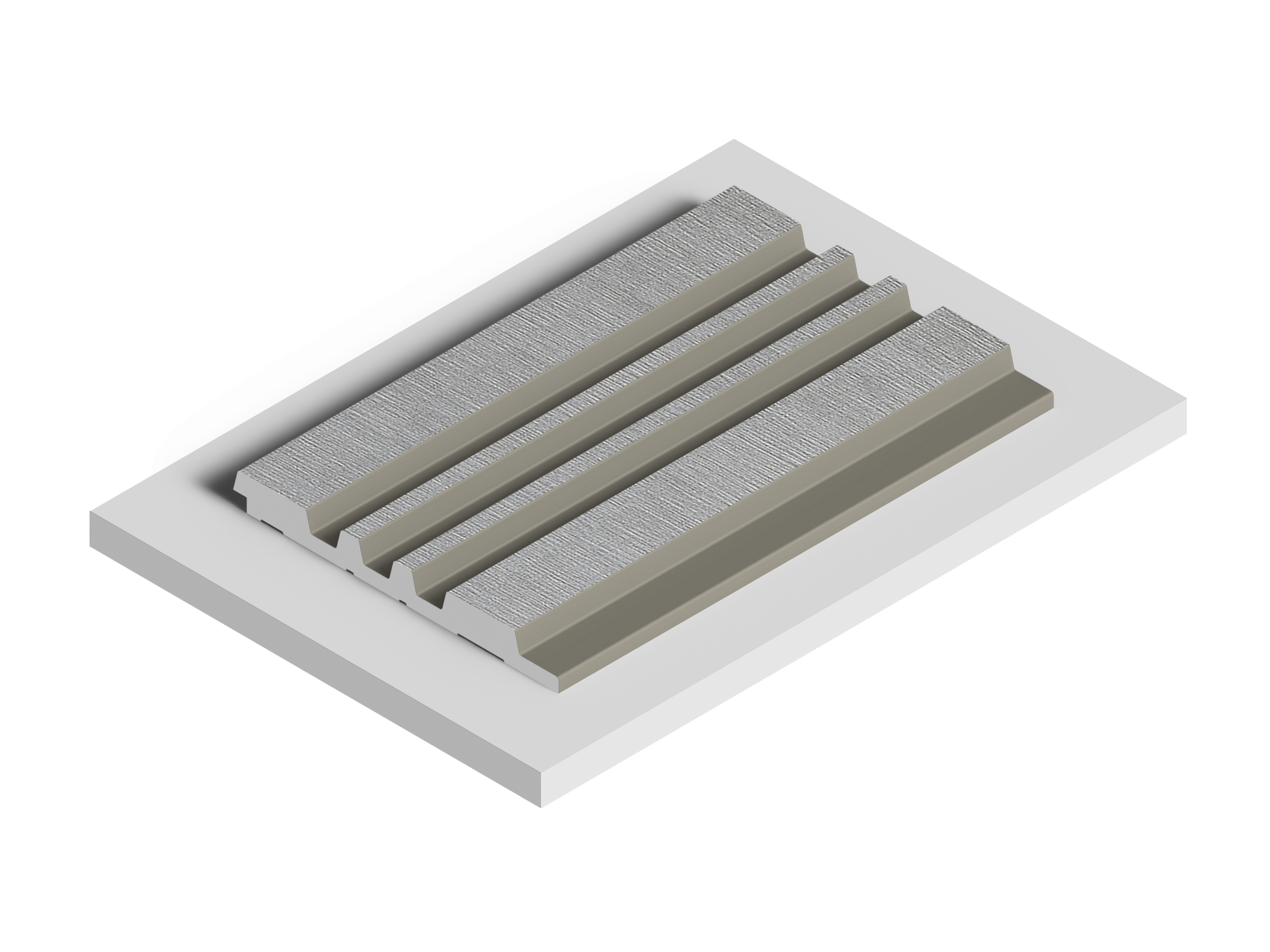 Панель декоративная LV121 S339S Hiwood 120мм×12мм×2.7м