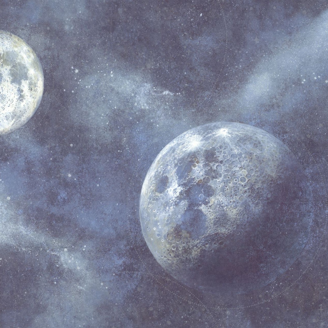 Обои HC72367-64 Palitra Home Color Вселенная Светятся в темноте! Palitra Home Color коллекция Вселенная производства РОССИЯ в интернет-магазине Обоитрейд