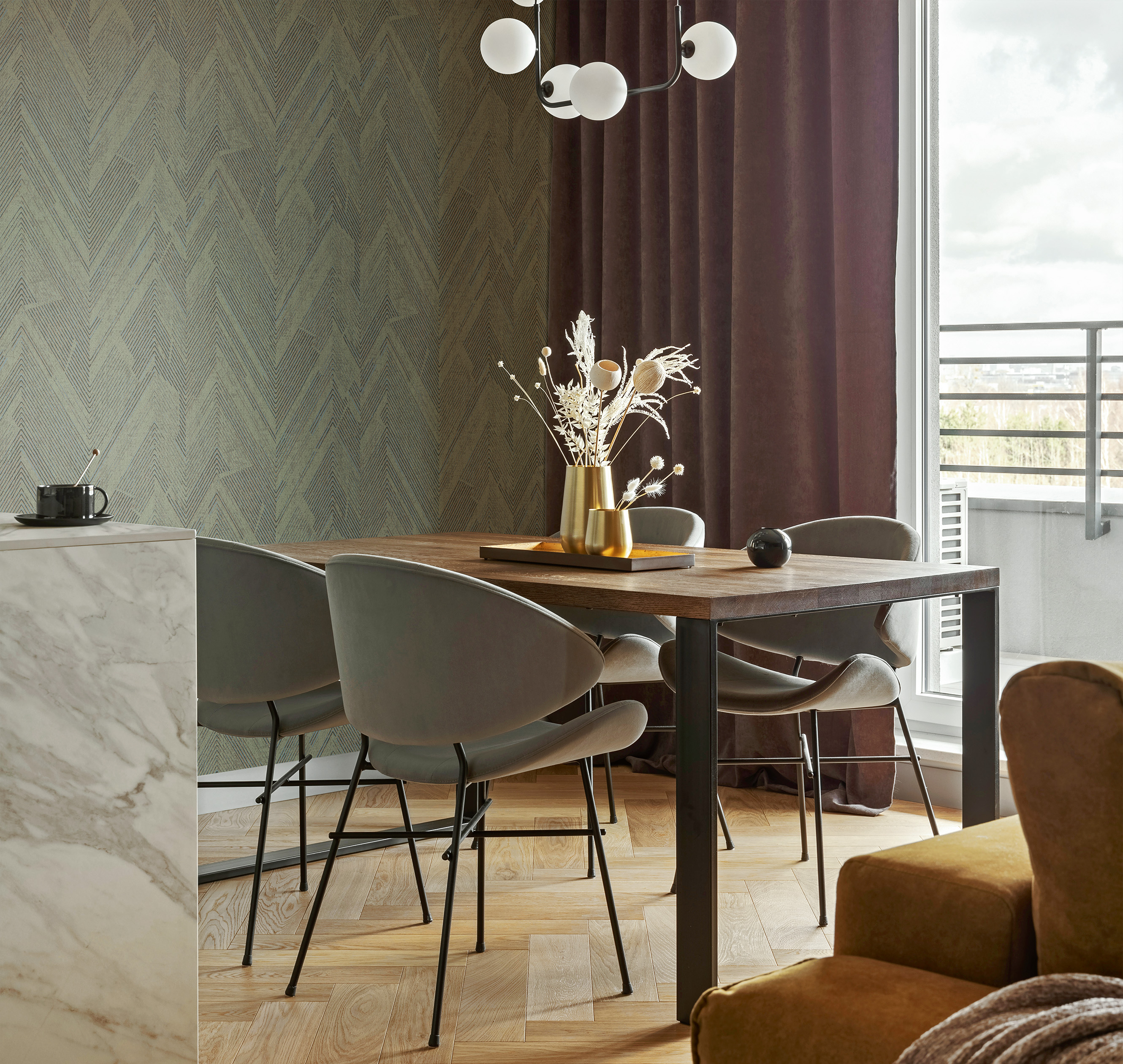 Обои OK1 005 Milassa Окинава Milassa коллекция Окинава производства  в интернет-магазине Обоитрейд