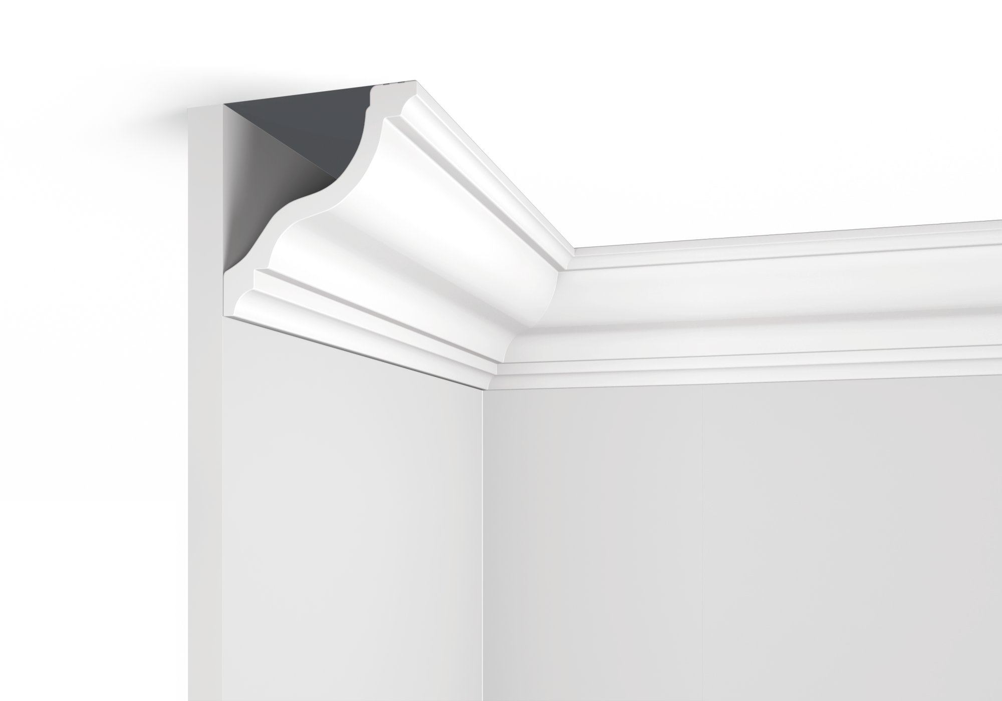 Карниз A150V1 Hiwood 105мм×110мм×2м