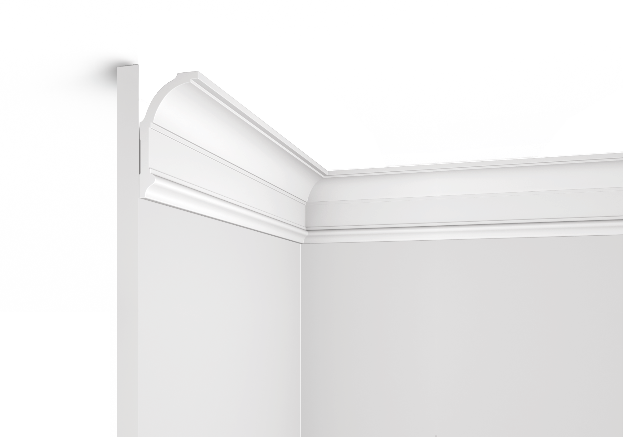 Карниз A100 Hiwood 100мм×53мм×2м