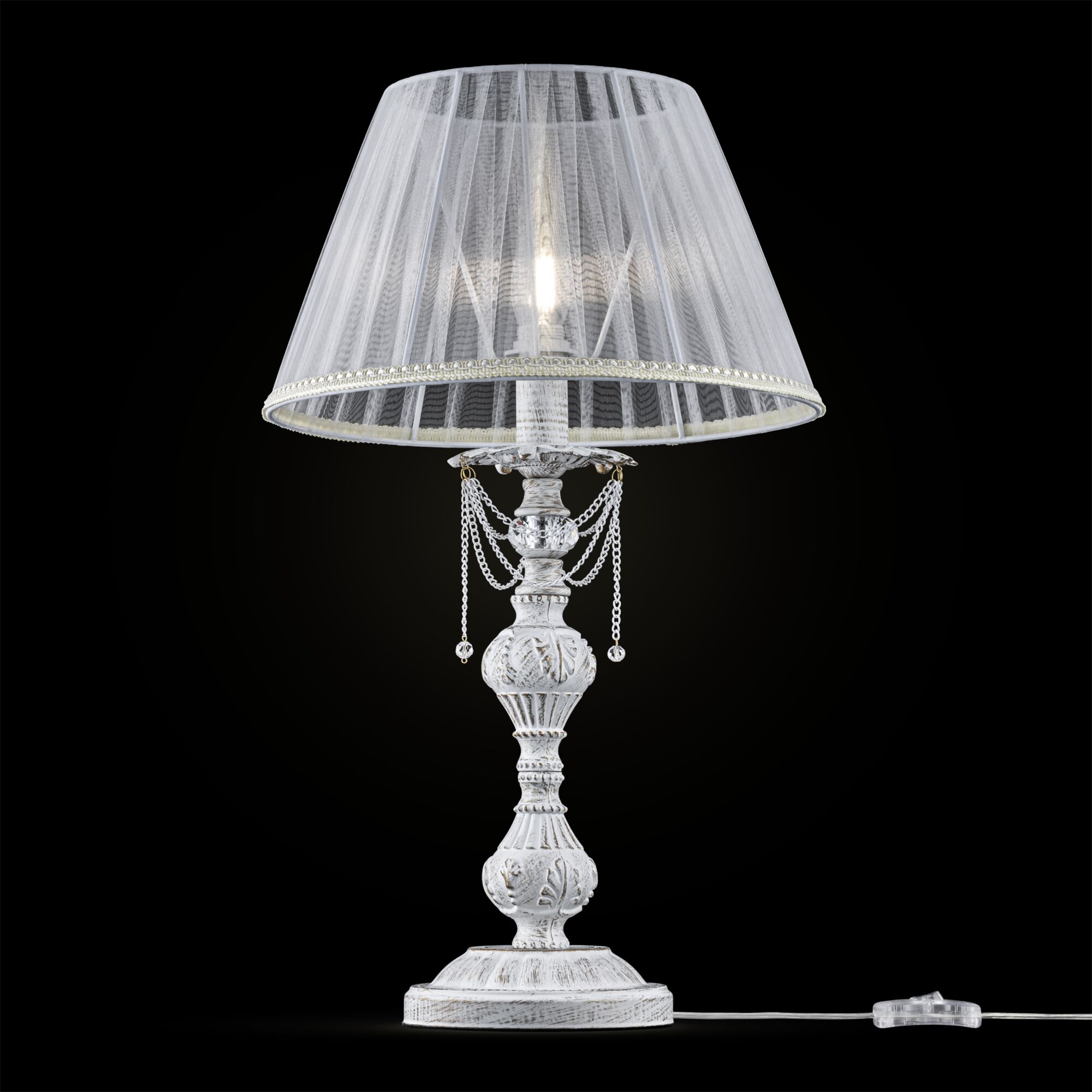 Настольная лампа Maytoni Elegant ARM305-22-W