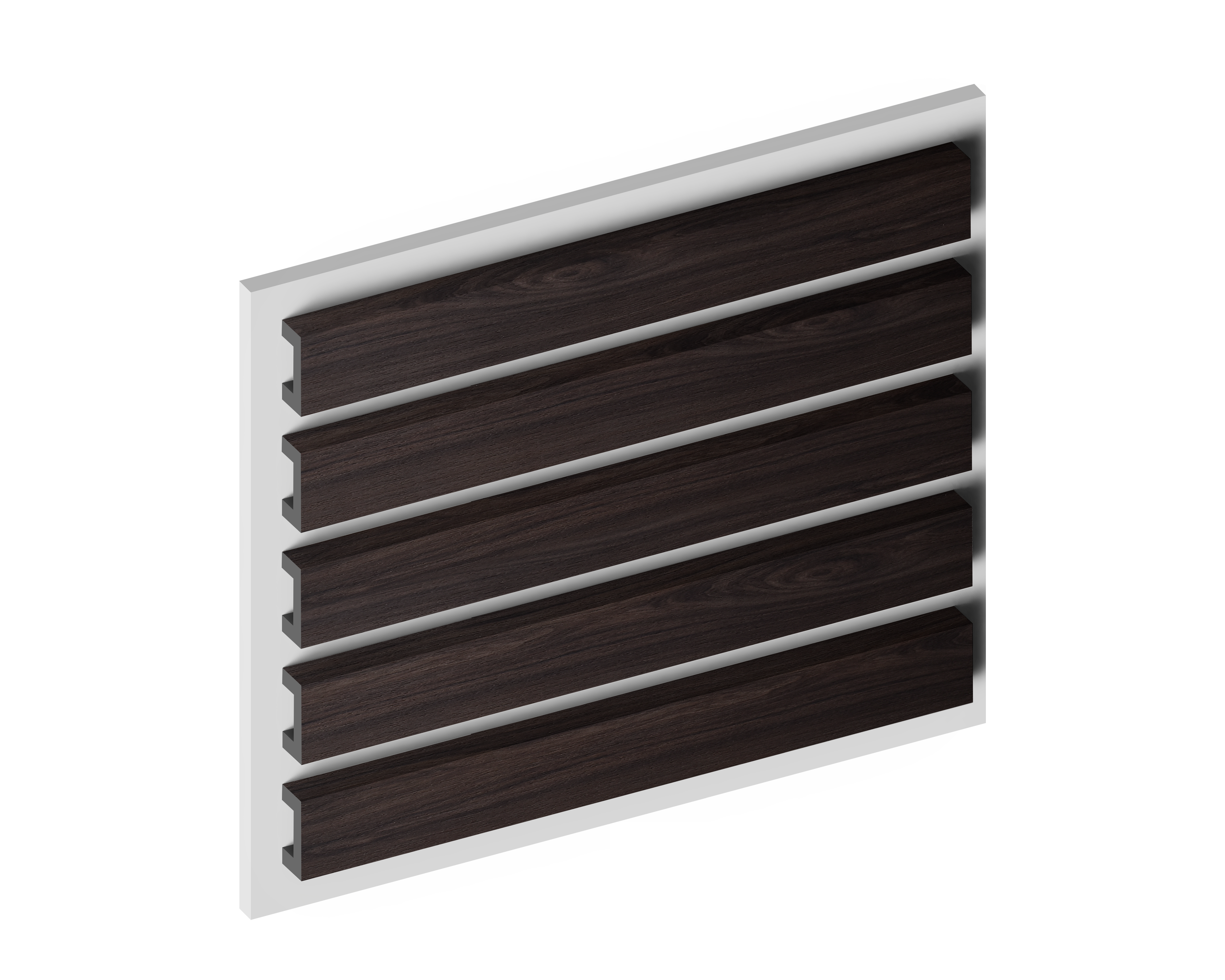 Декоративная рейка LB40 BR395 Hiwood 40мм×20мм×2.7м