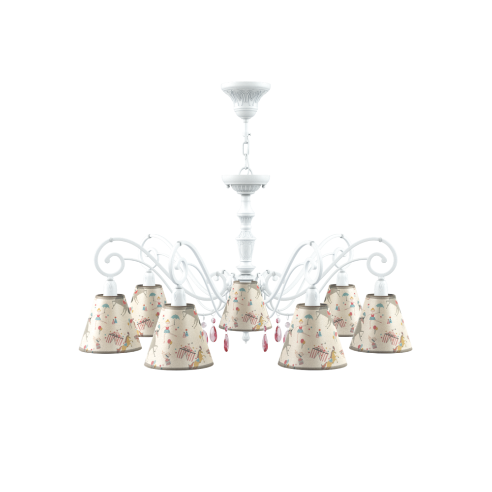 Люстра Maytoni Classic E3-07-WM-LMP-O-14-CRL-E3-07-PK-DN