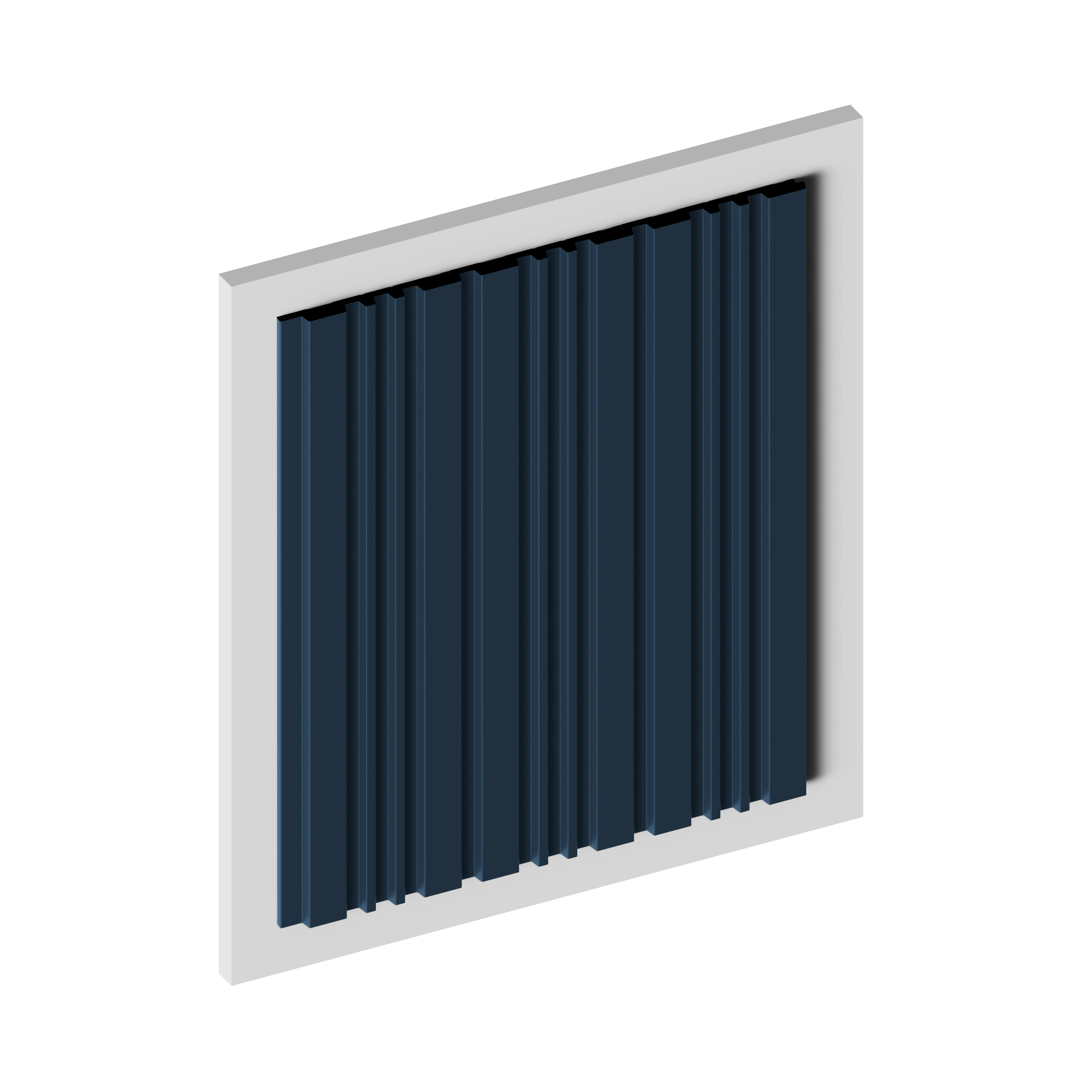 Панель декоративная LV121 BU22 Hiwood 120мм×12мм×2.7м