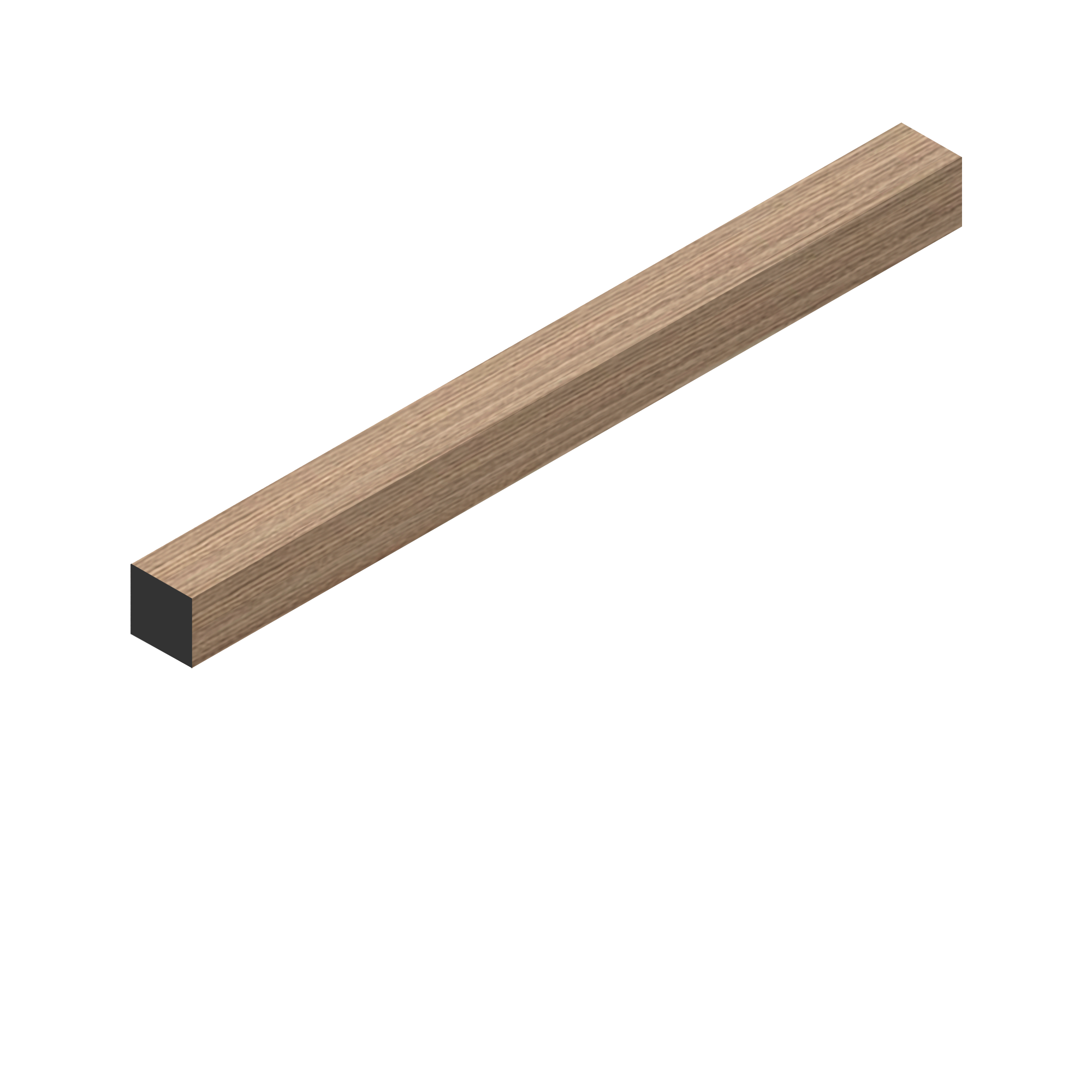Молдинг D12V1 BR417 Hiwood 12мм×12мм×2,7м