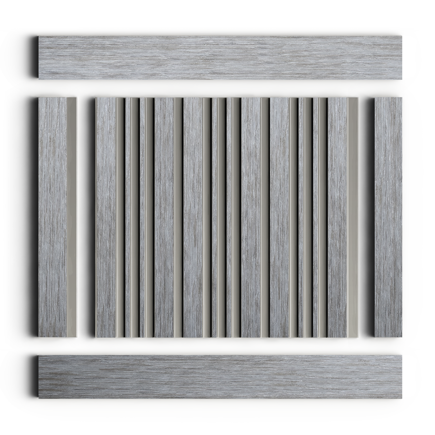 Панель декоративная LV121 GN68 Hiwood 120мм×12мм×2.7м