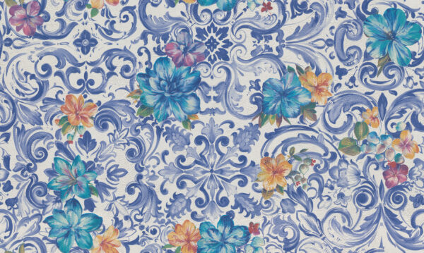 Обои KM6514 Kerama Marazzi Azulezu Kerama Marazzi коллекция Azulezu производства РОССИЯ в интернет-магазине Обоитрейд