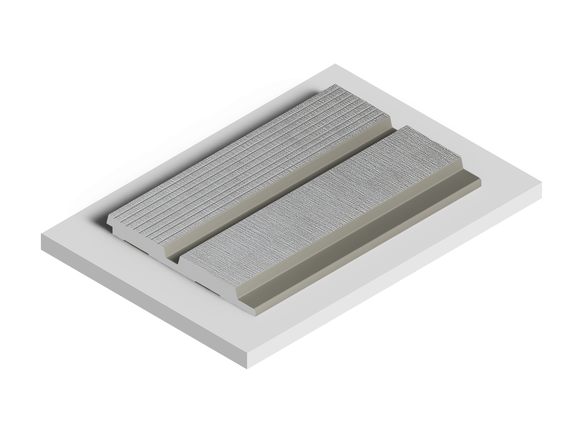 Панель декоративная LV123 S339S Hiwood 120мм×12мм×2.7м