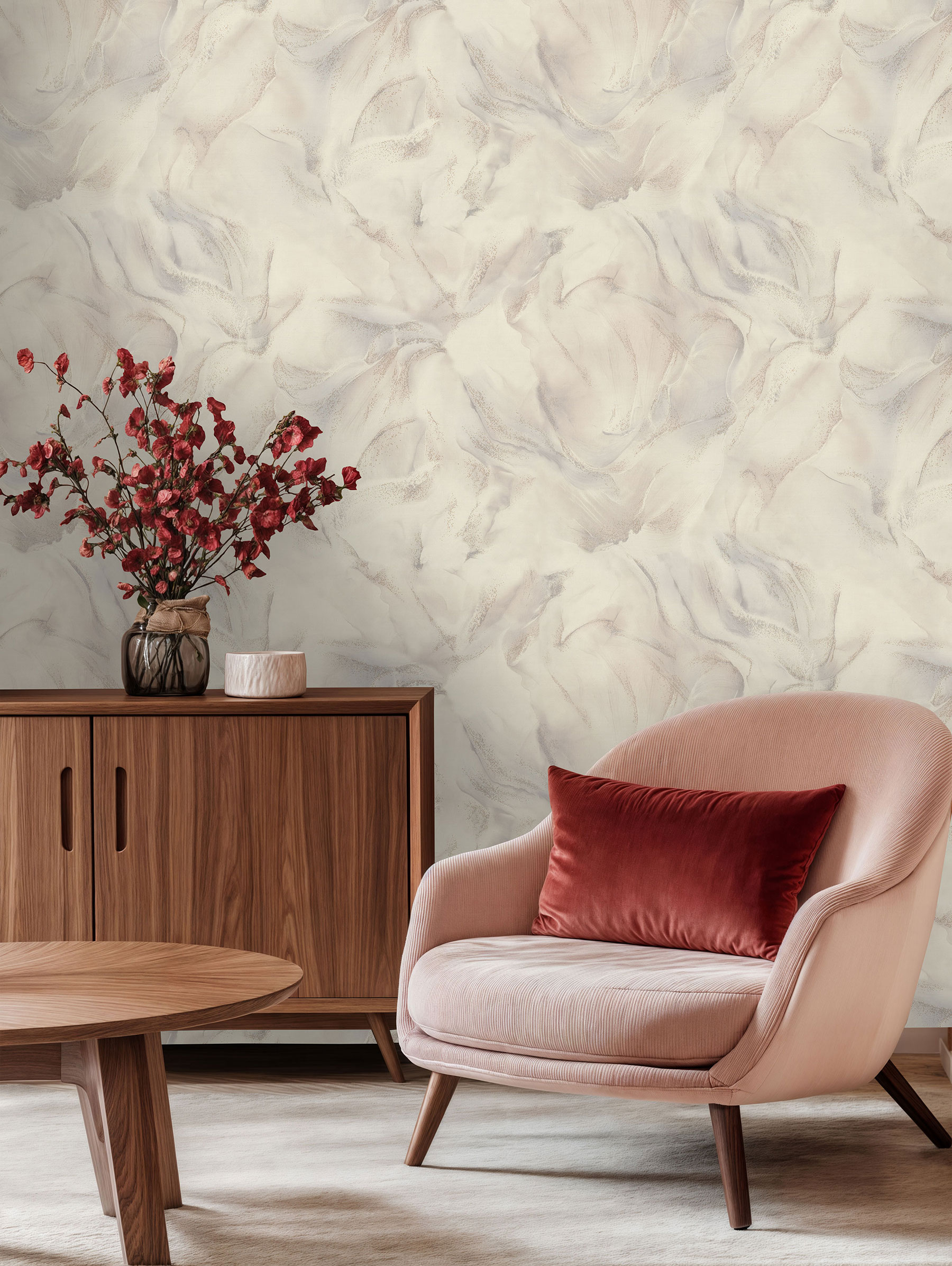 Обои 7301-02 Euro Decor Moonbloom Euro Decor коллекция Moonbloom производства РОССИЯ в интернет-магазине Обоитрейд