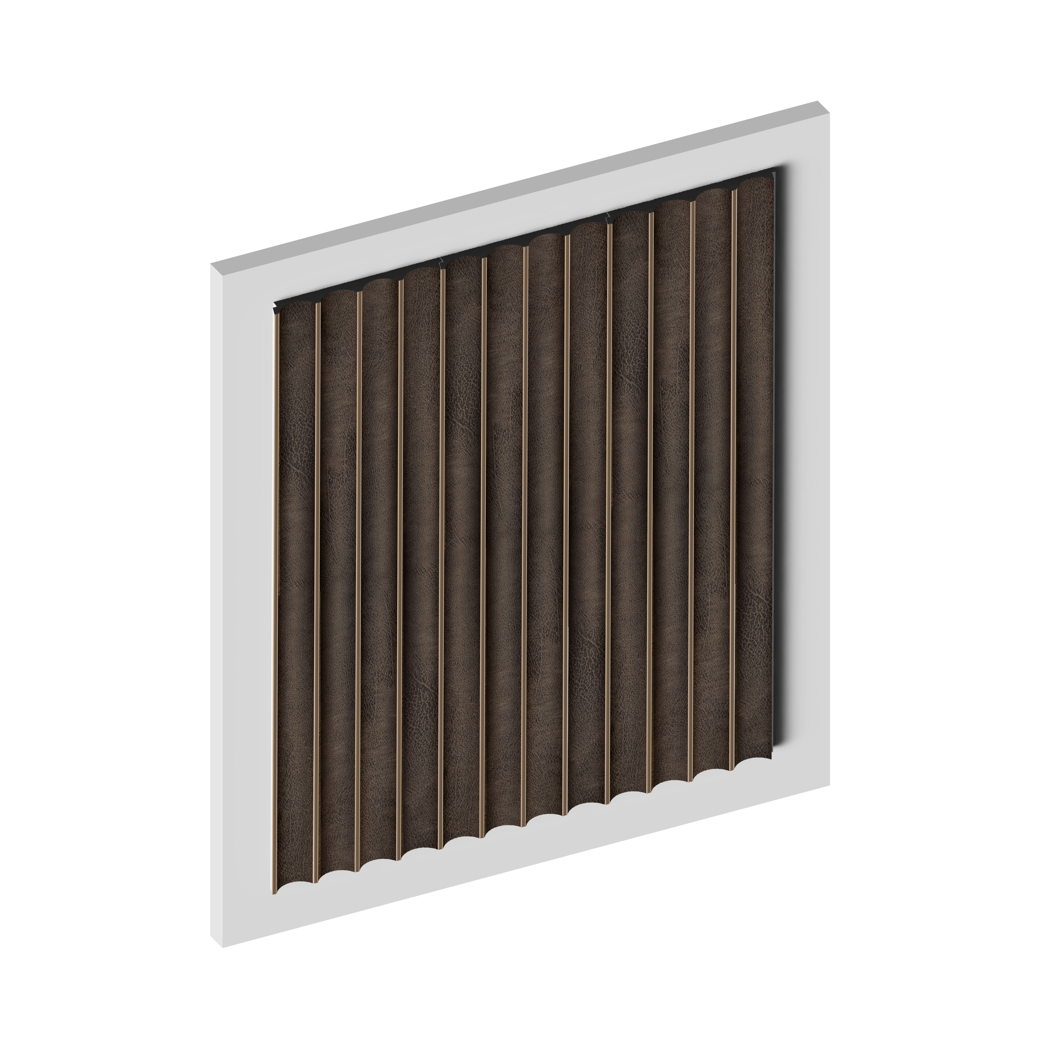 Панель декоративная LV139 BR405 Hiwood 120мм×12мм×2.7м