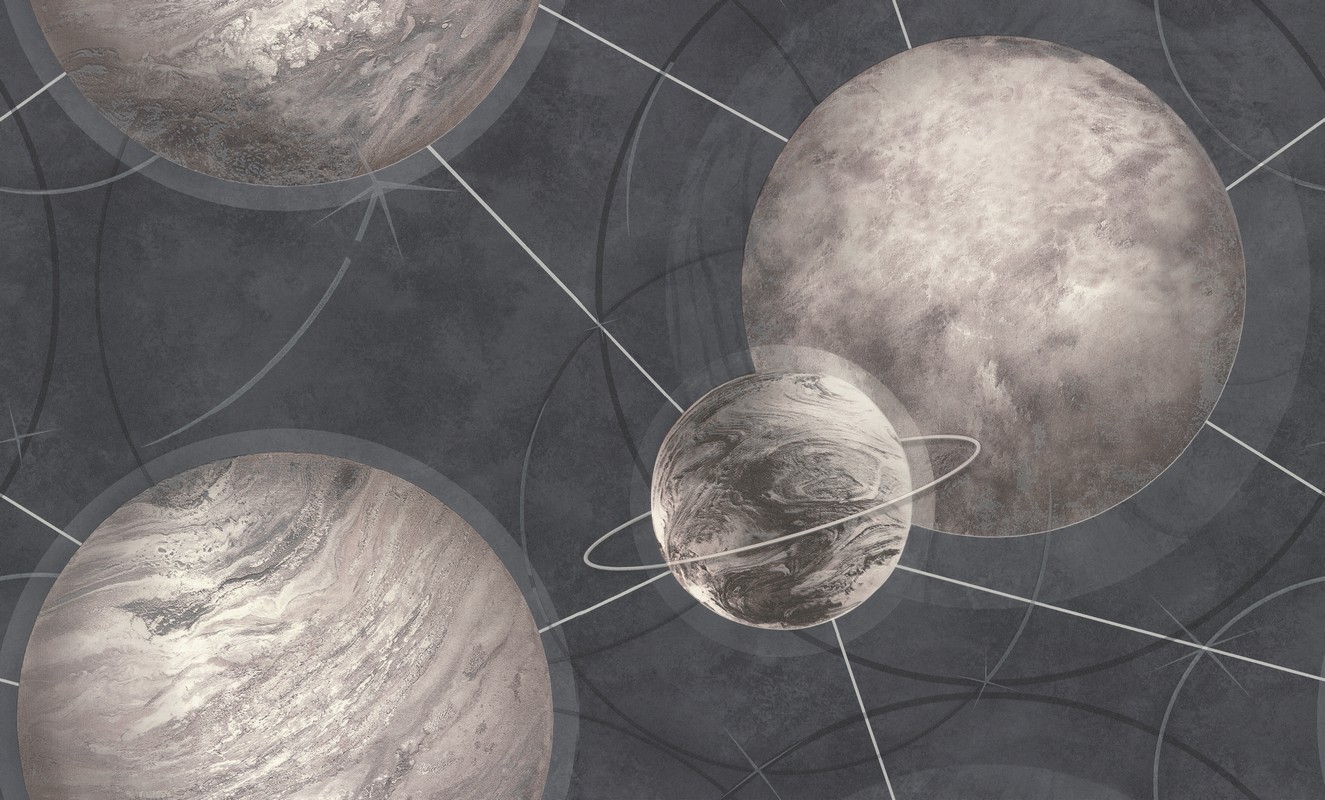 Обои HC71987-45 Palitra Home Color Планеты Palitra Home Color коллекция Планеты производства РОССИЯ в интернет-магазине Обоитрейд