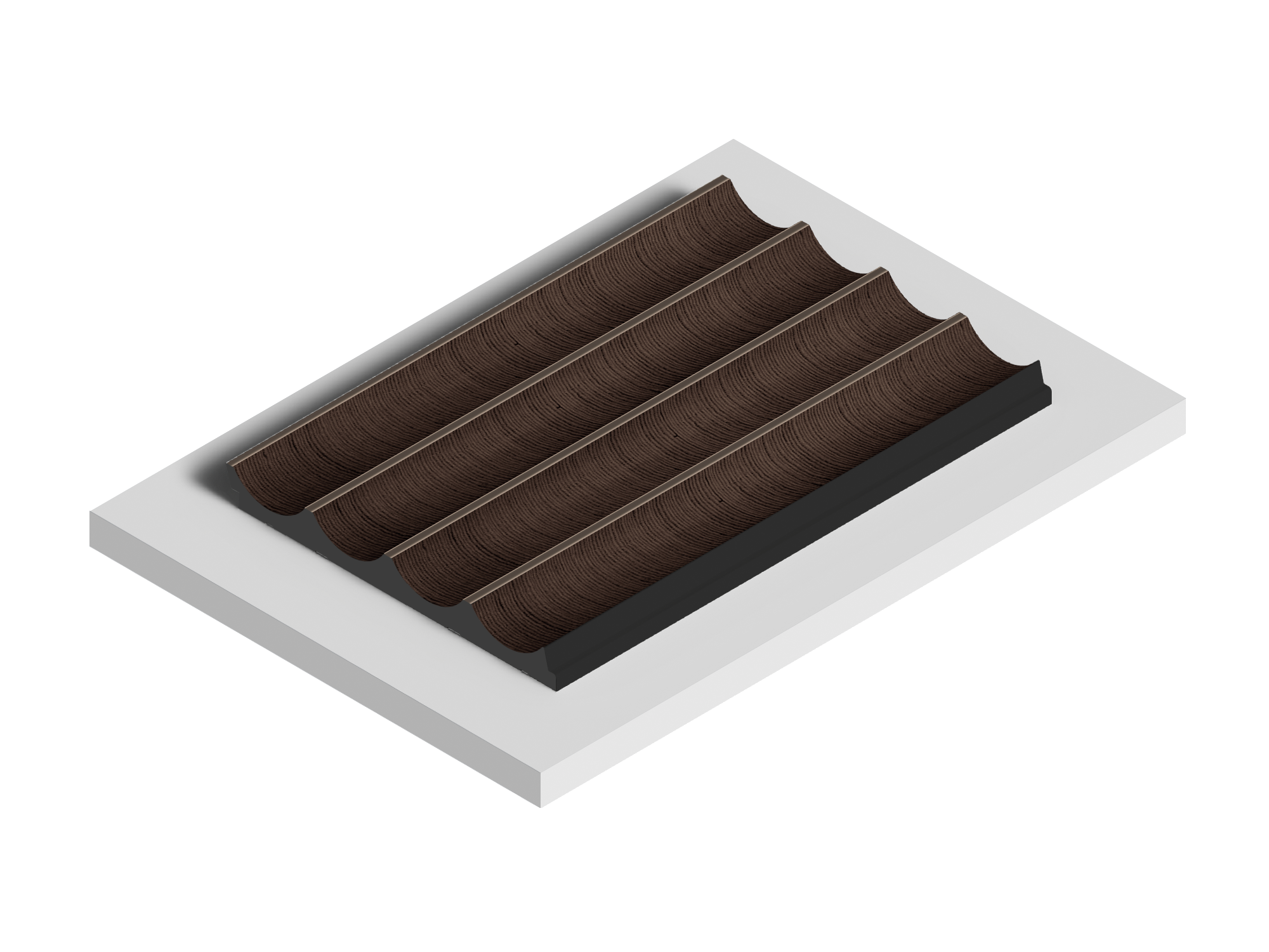 Панель декоративная LV139 BR354 Hiwood 120мм×12мм×2.7м