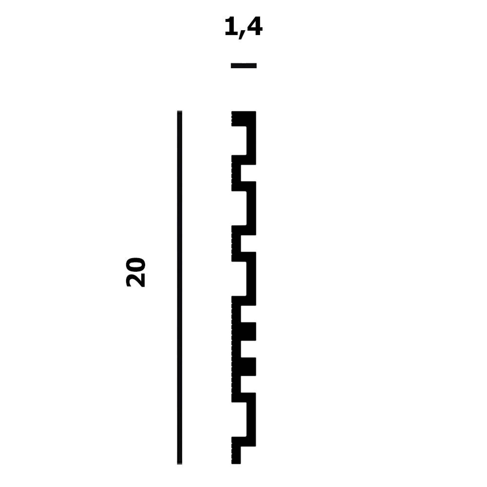 Панель P165-2800 (2,8м)