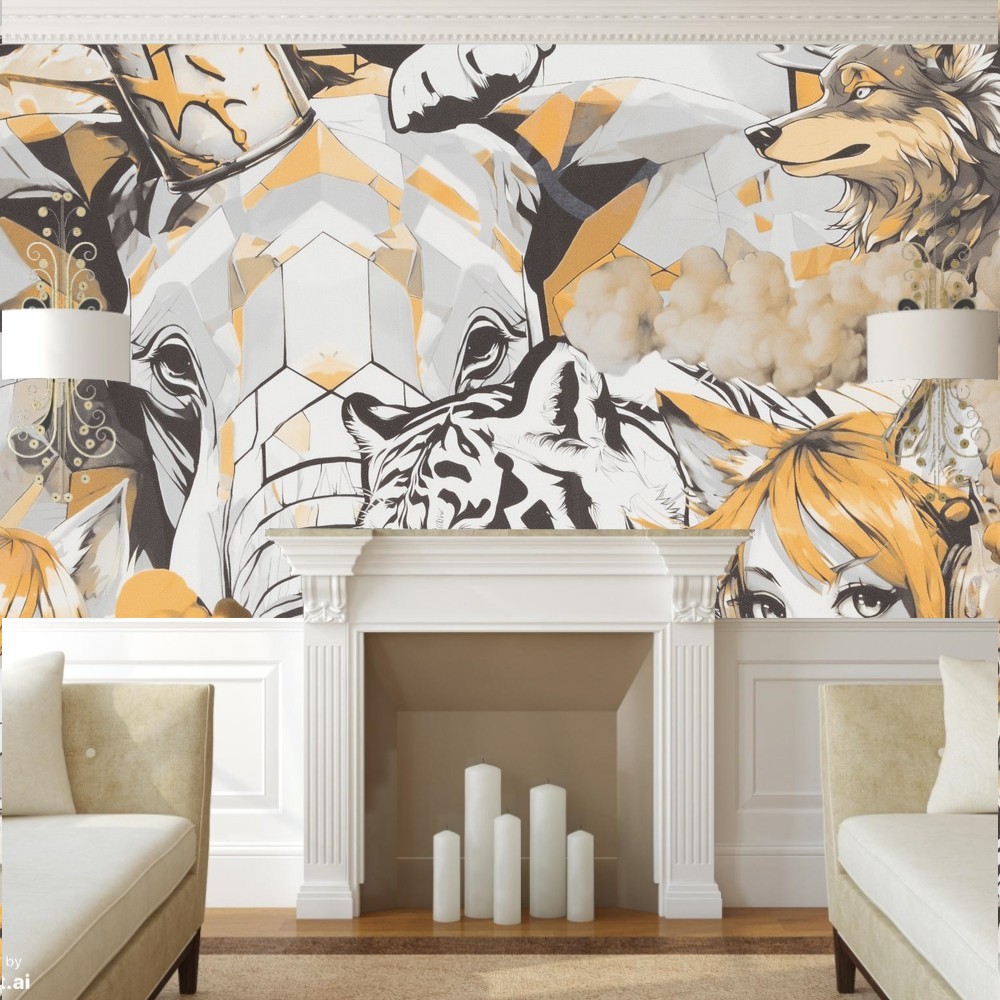 Обои HC72283-49 Palitra Home Color Аниме Palitra Home Color коллекция Аниме производства РОССИЯ в интернет-магазине Обоитрейд