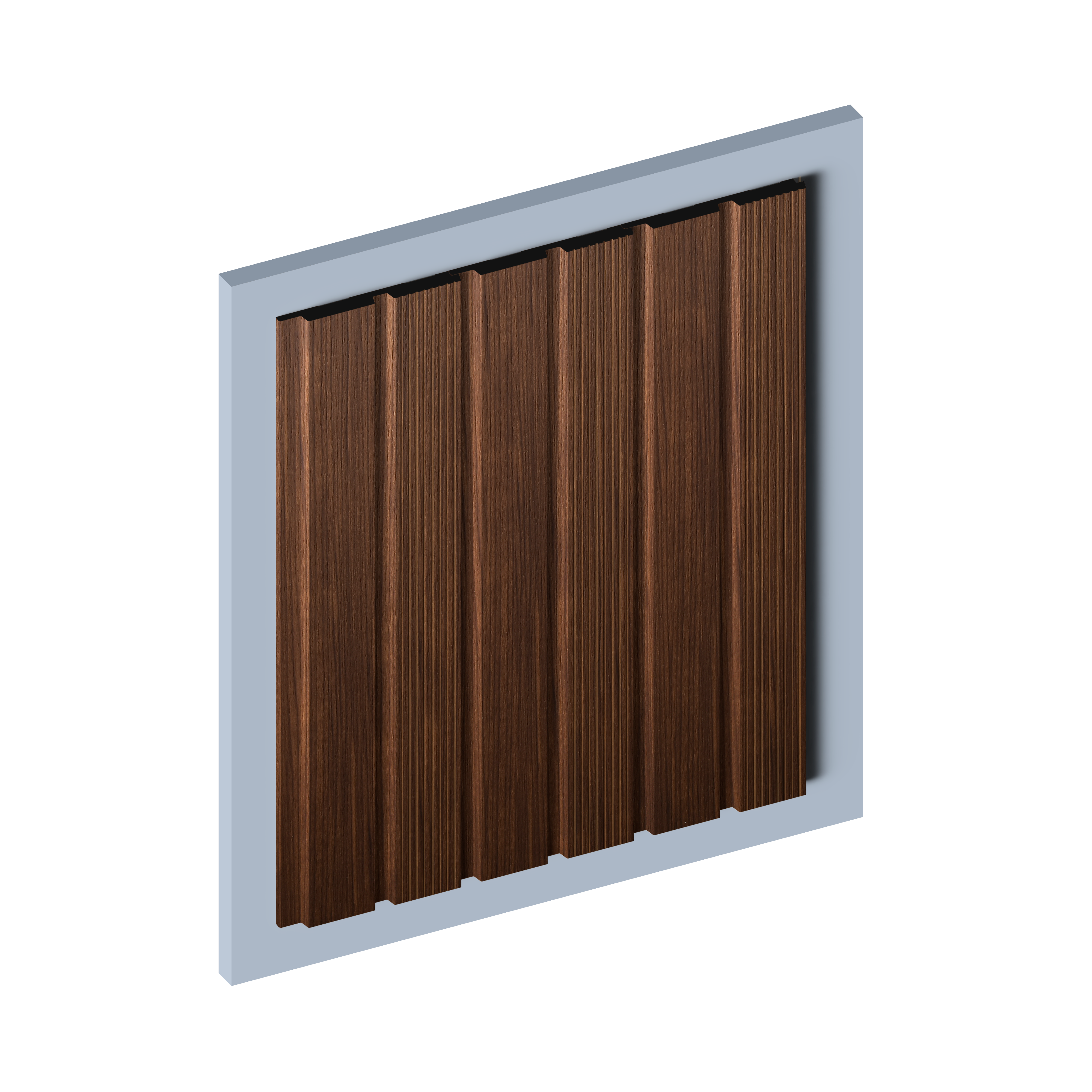 Панель декоративная LV123 BR396 Hiwood 120мм×12мм×2.7м