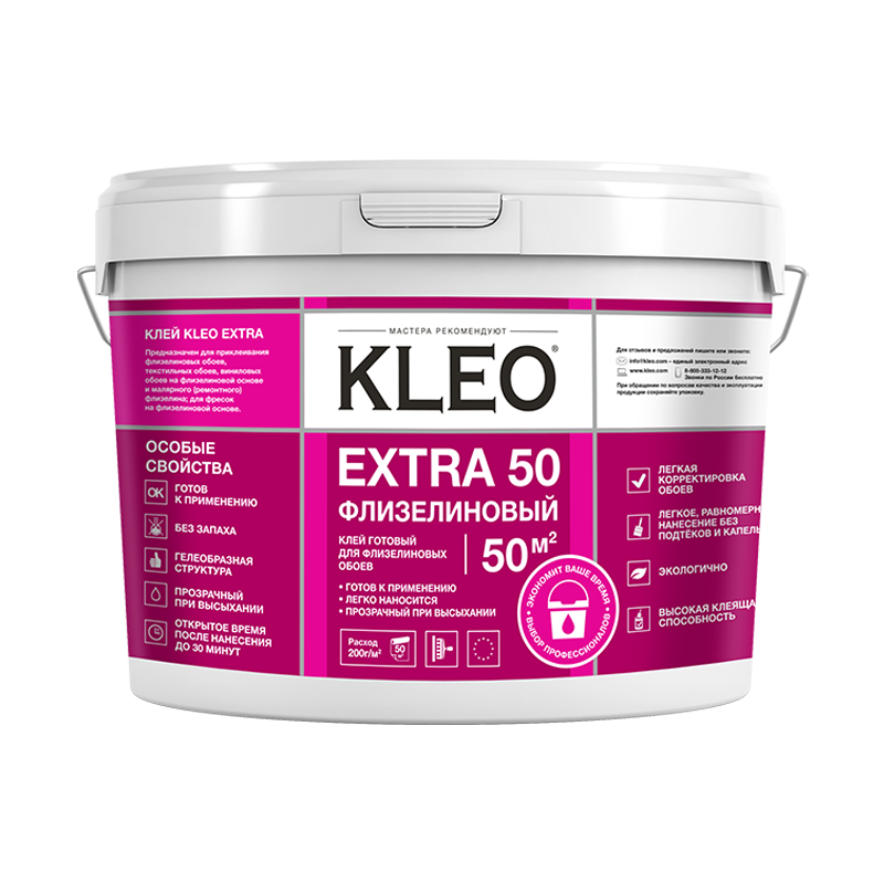 Клей Kleo Extra 10кг (50м2)