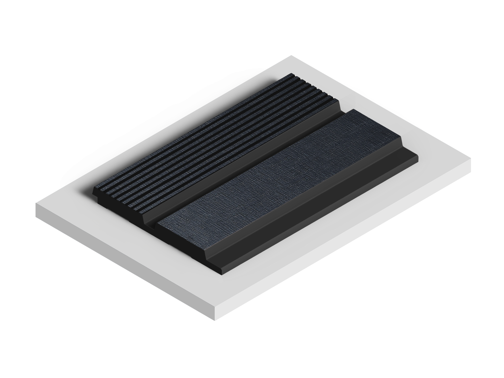 Панель декоративная LV123 BK114K Hiwood 120мм×12мм×2.7м