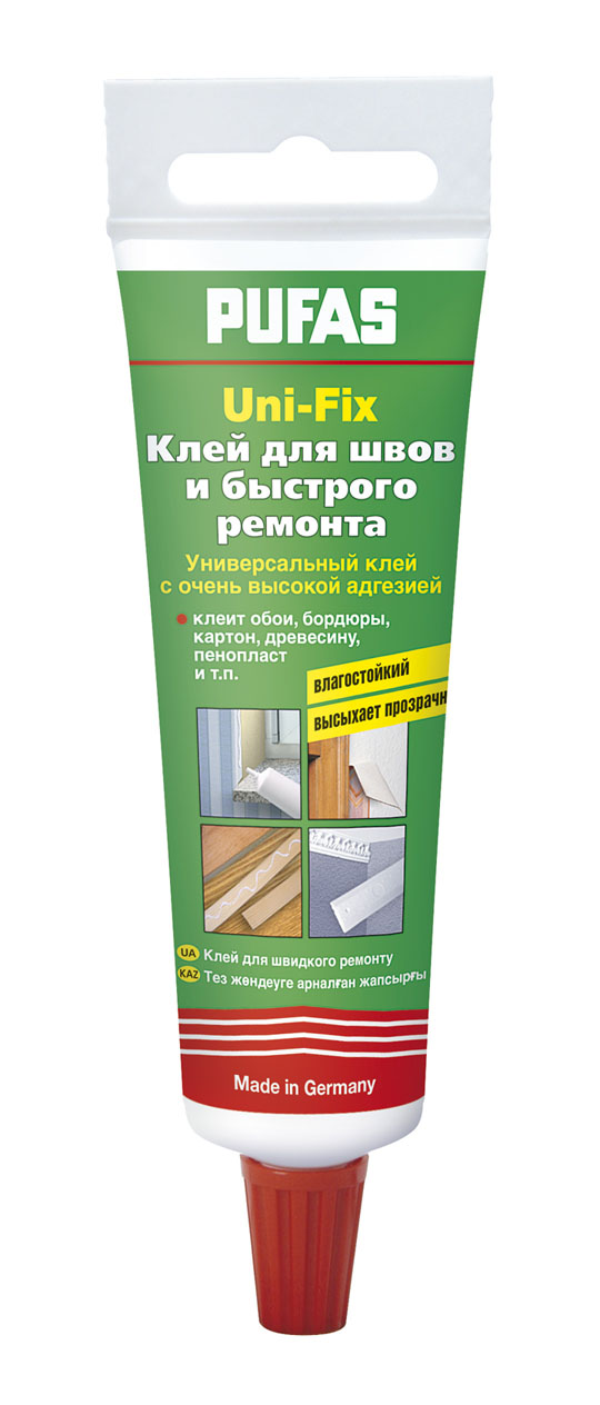 Pufas Uni-fix клей для швов 60 г