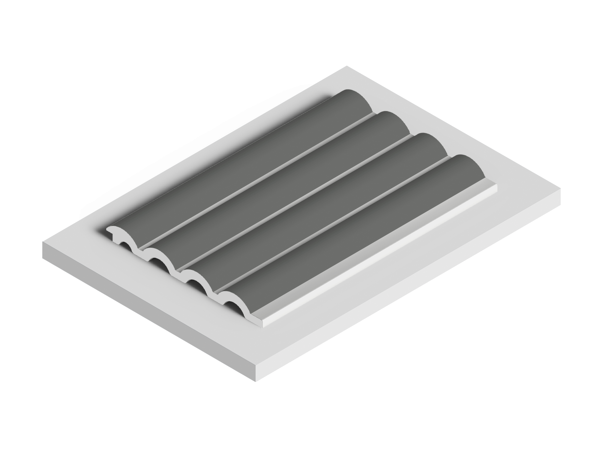 Панель декоративная LV140 GR17 Hiwood 120мм×12мм×2.7м