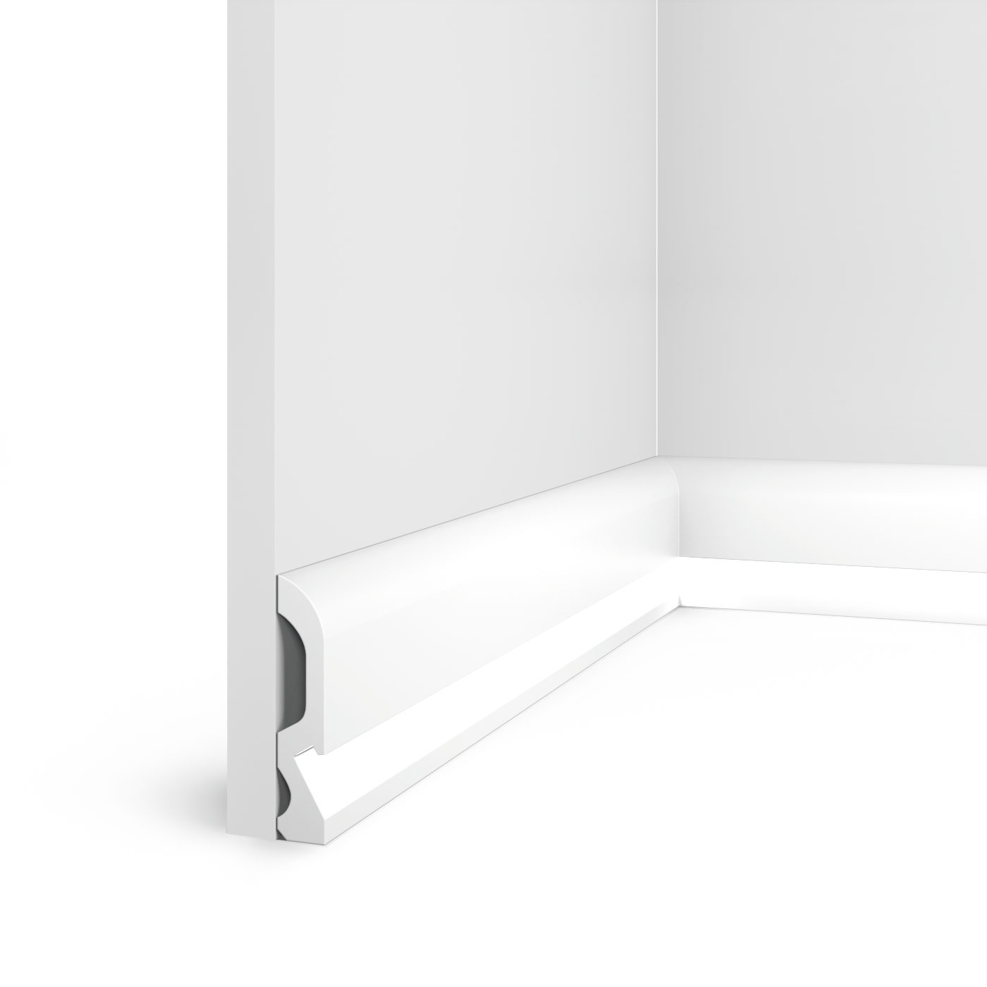 Плинтус LB98 Hiwood 98мм×19,5мм×2м