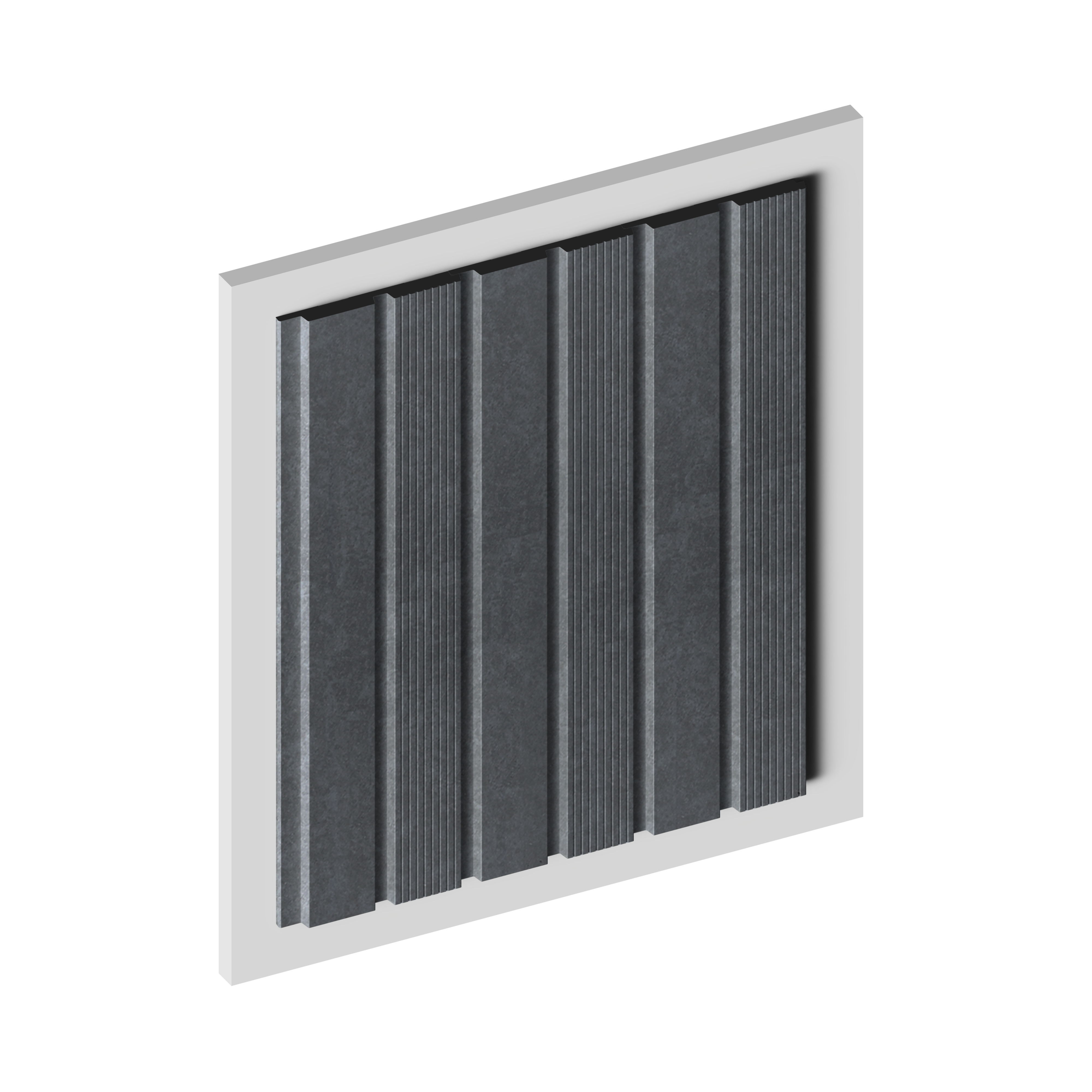 Панель декоративная LV123 S381A Hiwood 120мм×12мм×2.7м