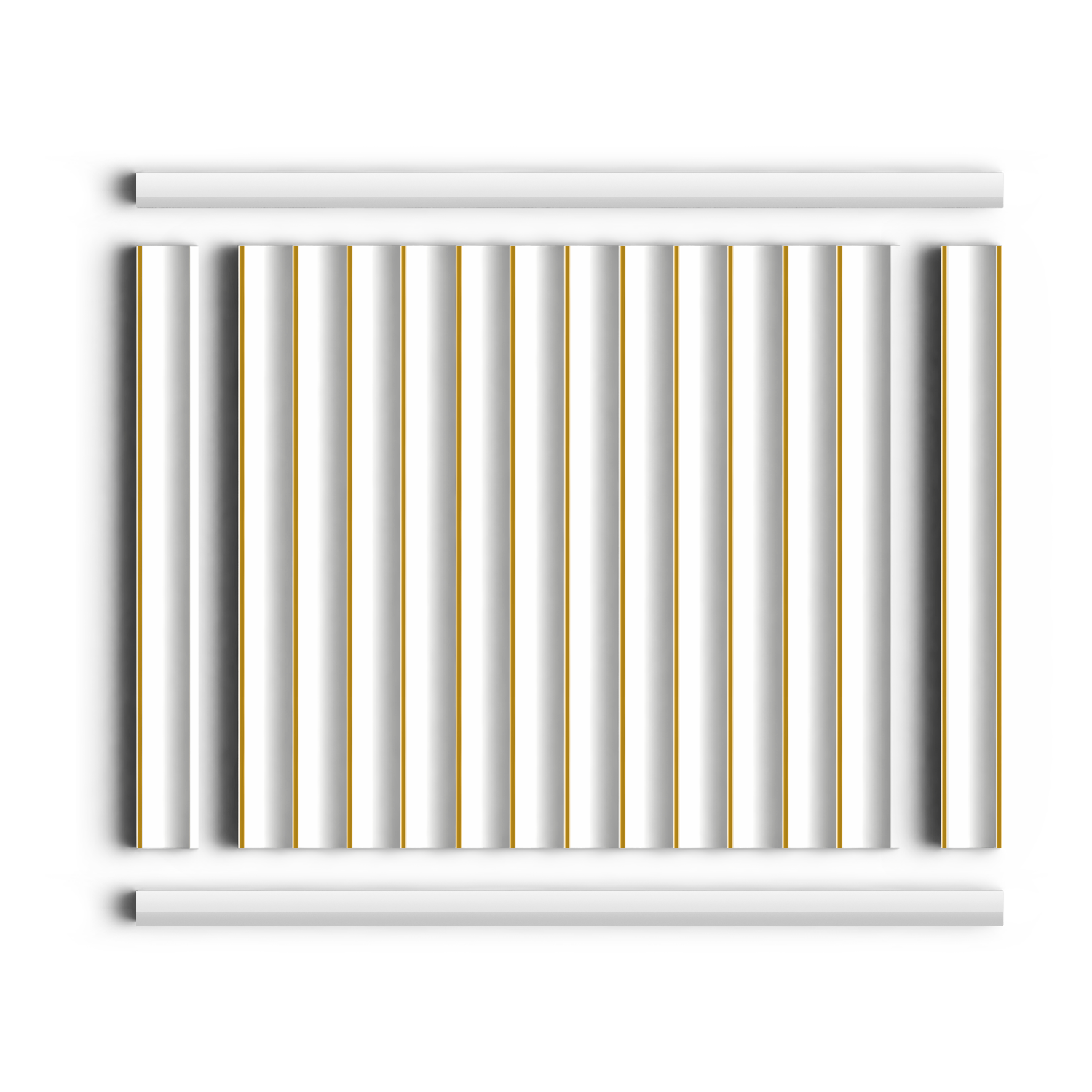 Молдинг D15V2 W49 Hiwood 15мм×15мм×2,7м