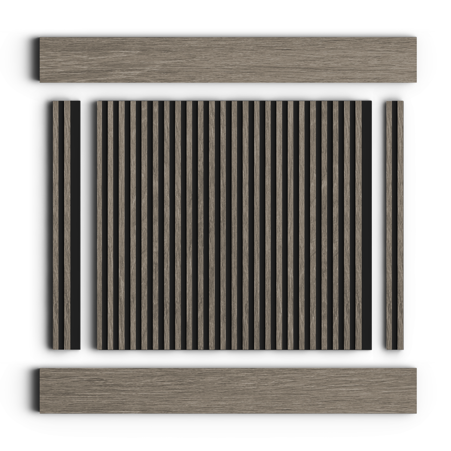 Панель декоративная LV129 BR490NK Hiwood 120мм×12мм×2.7м