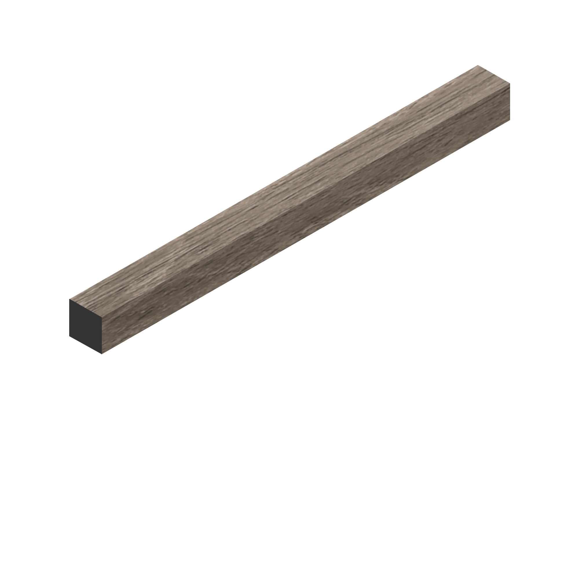 Молдинг D12V1 BR490 Hiwood 12мм×12мм×2,7м