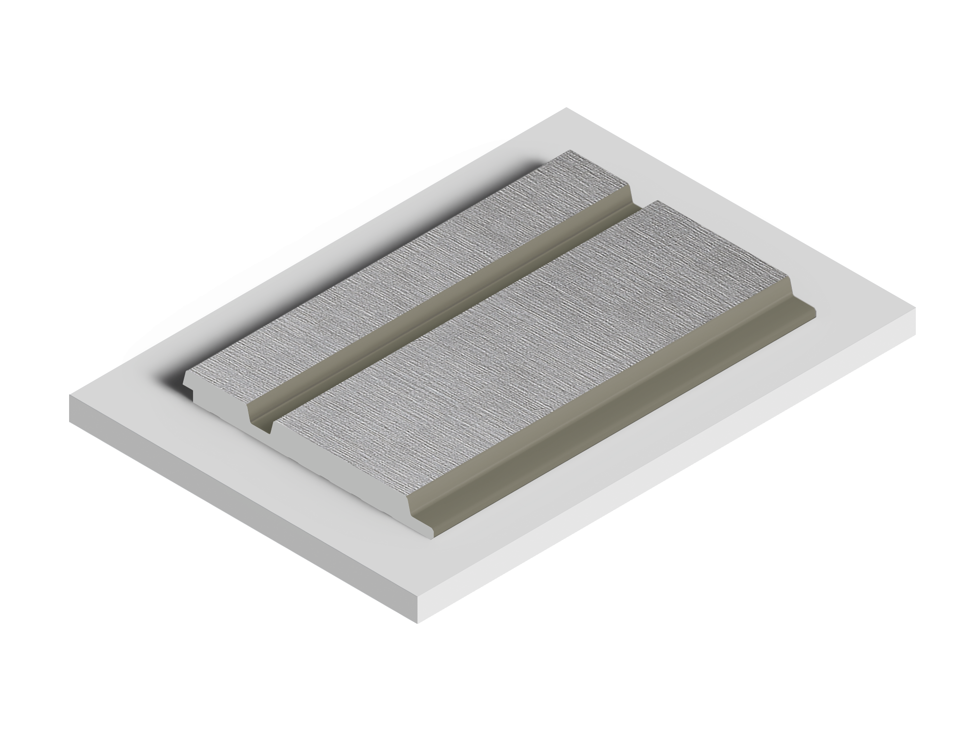 Панель декоративная LV133 S339S Hiwood 120мм×12мм×2.7м