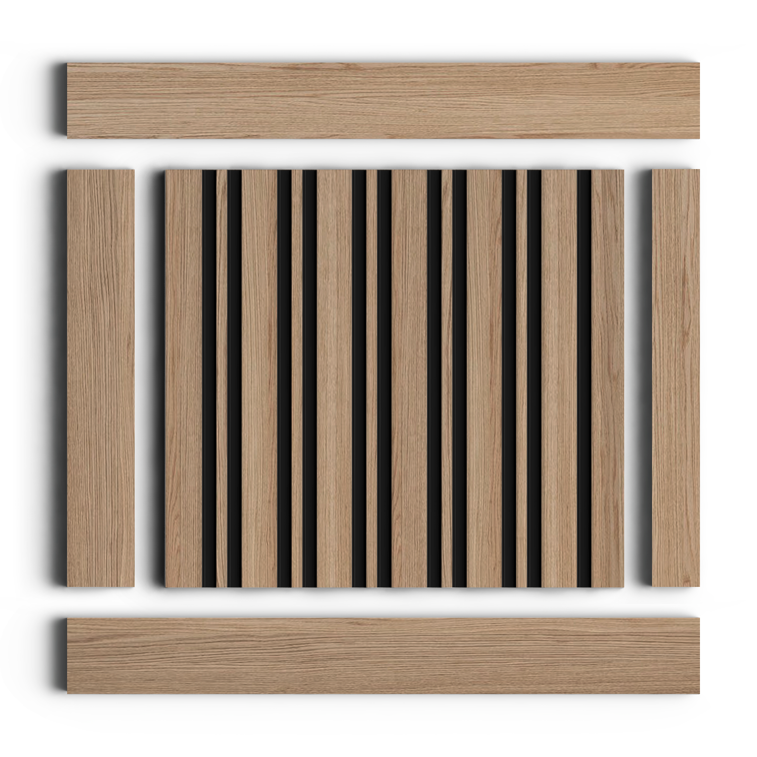 Панель декоративная LV122 BR417K Hiwood 120мм×12мм×2.7м