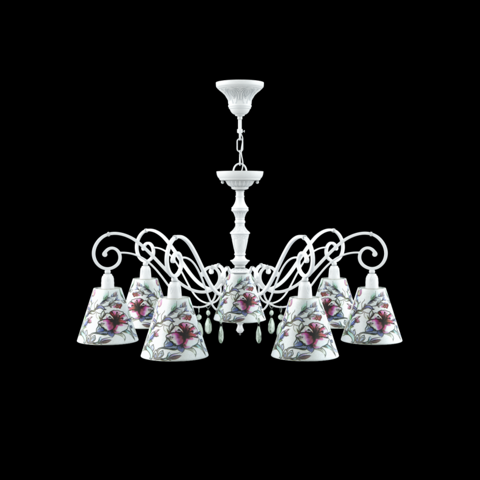 Люстра Maytoni Classic E3-07-WM-LMP-O-13-CRL-E3-07-GR-DN