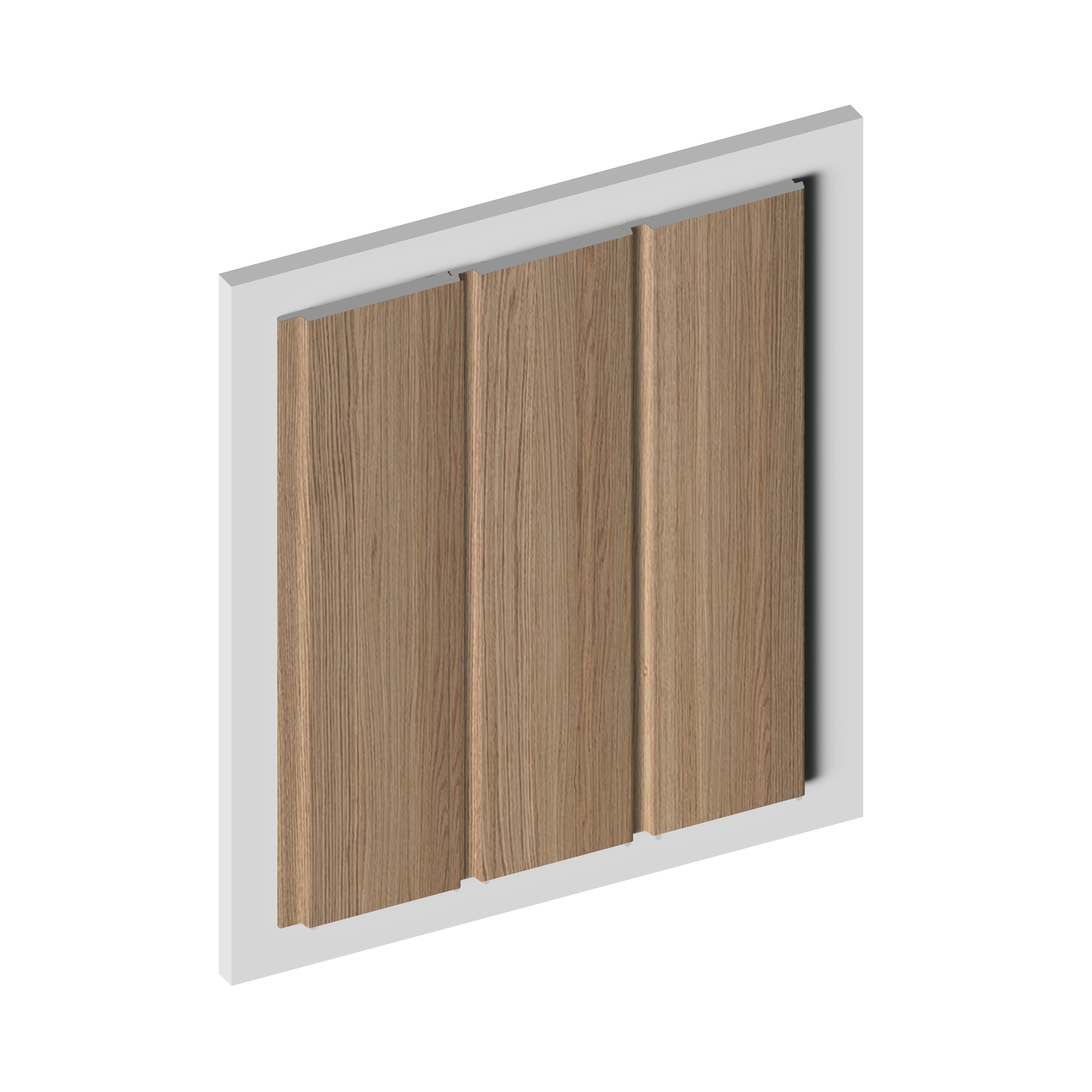 Панель декоративная LV127 BR417 Hiwood 120мм×12мм×2.7м