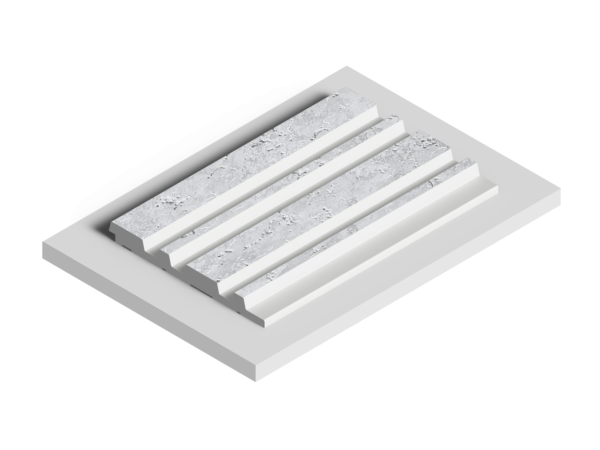 Панель декоративная LV122 W50 Hiwood 120мм×12мм×2.7м