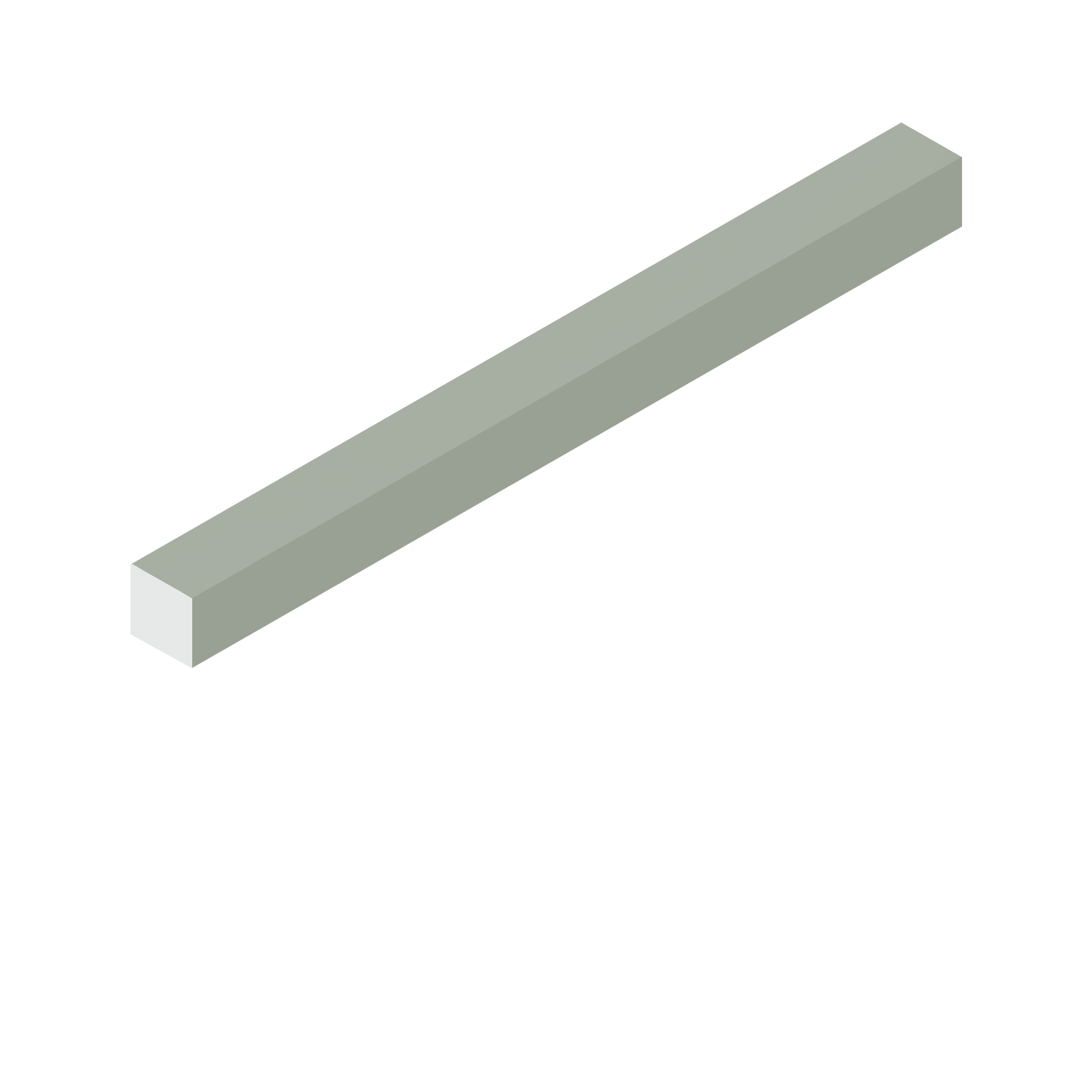 Молдинг D12V1 GN69 Hiwood 12мм×12мм×2,7м