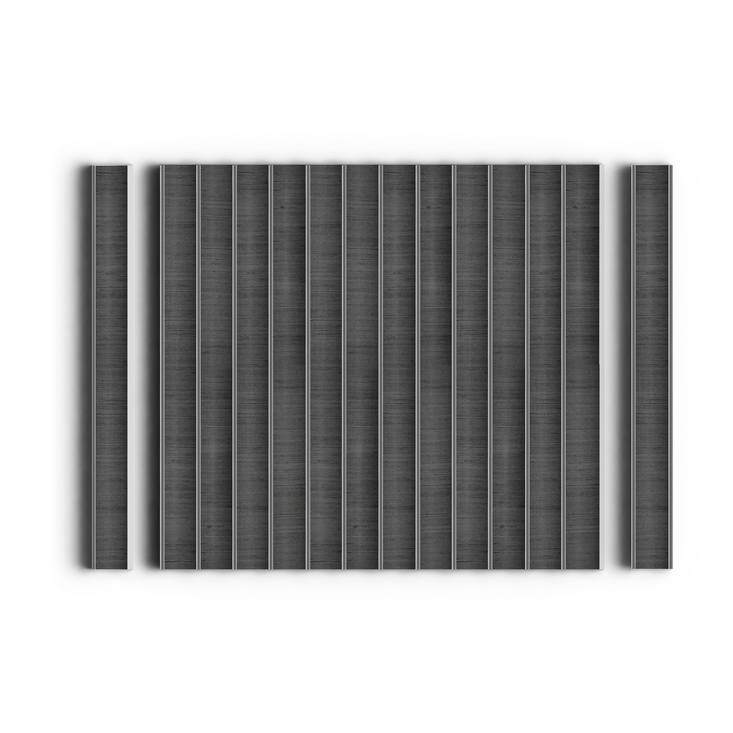 Панель декоративная LV139 GR26 Hiwood 120мм×12мм×2.7м