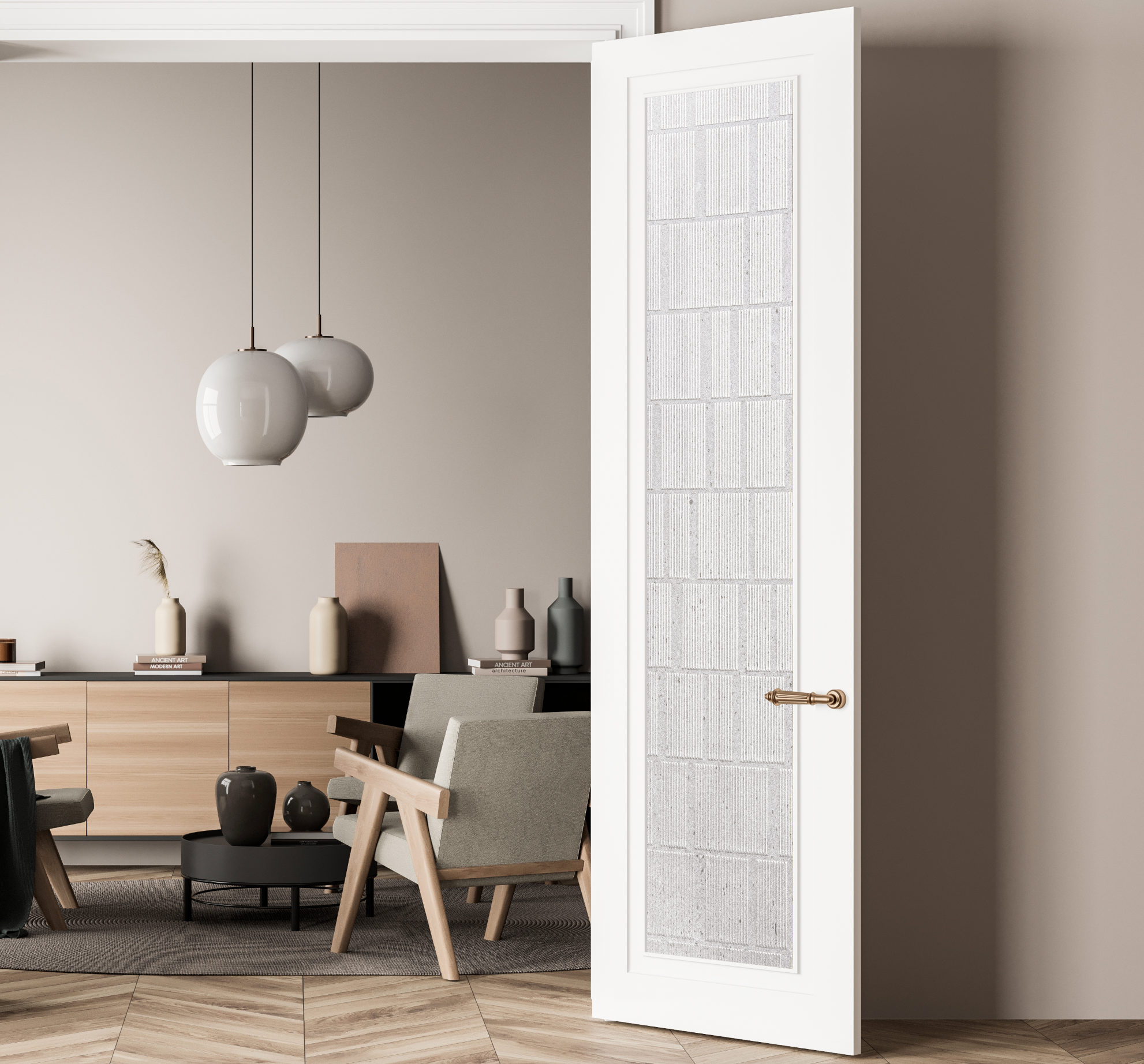 Панель декоративная DM626 GR35 Hiwood 600мм×4мм×3м