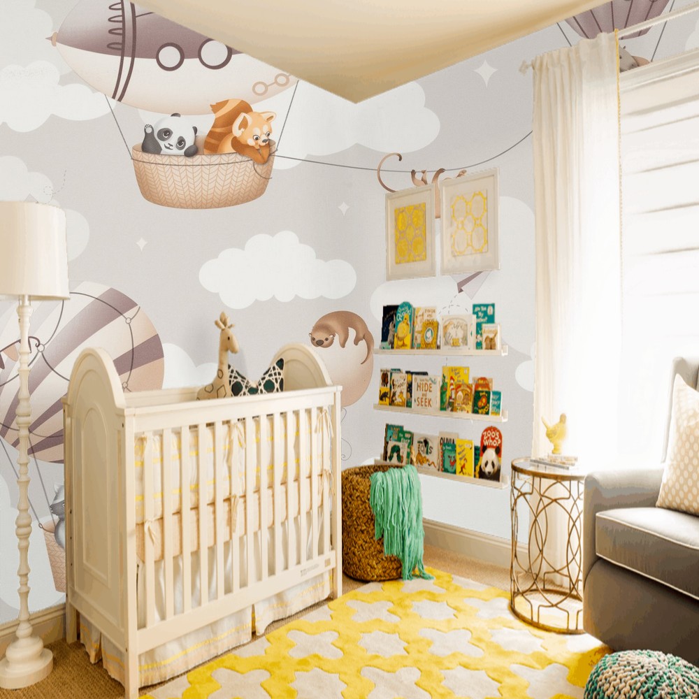 Обои HC72270-21 Palitra Home Color Зоо Чайлд Palitra Home Color коллекция Зоо Чайлд производства РОССИЯ в интернет-магазине Обоитрейд