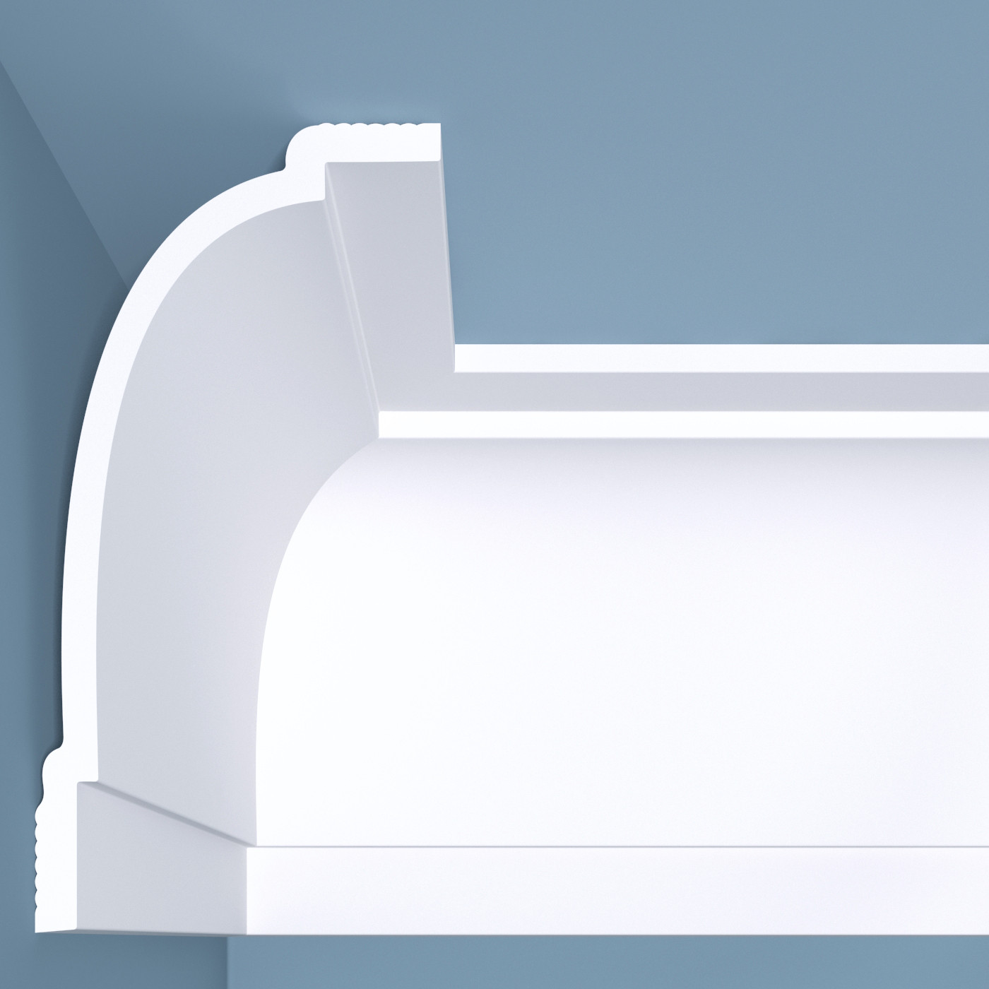 Карниз потолочный К19 Bello Deco 200мм×100мм×2м