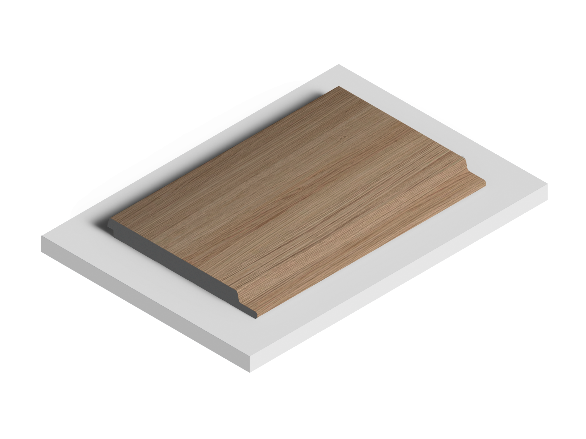 Панель декоративная LV127 BR417 Hiwood 120мм×12мм×2.7м